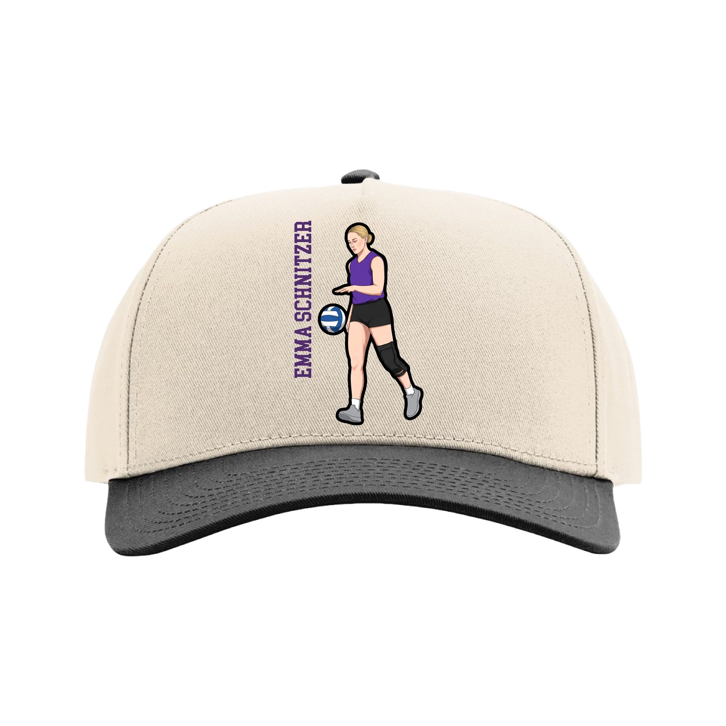 Full Fabric Five-Panel Champ Cap