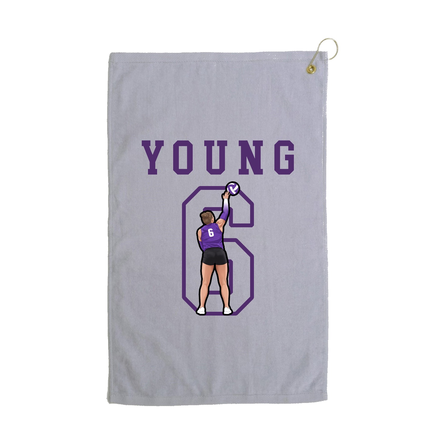 Golf Towel — Shirsey in Grey