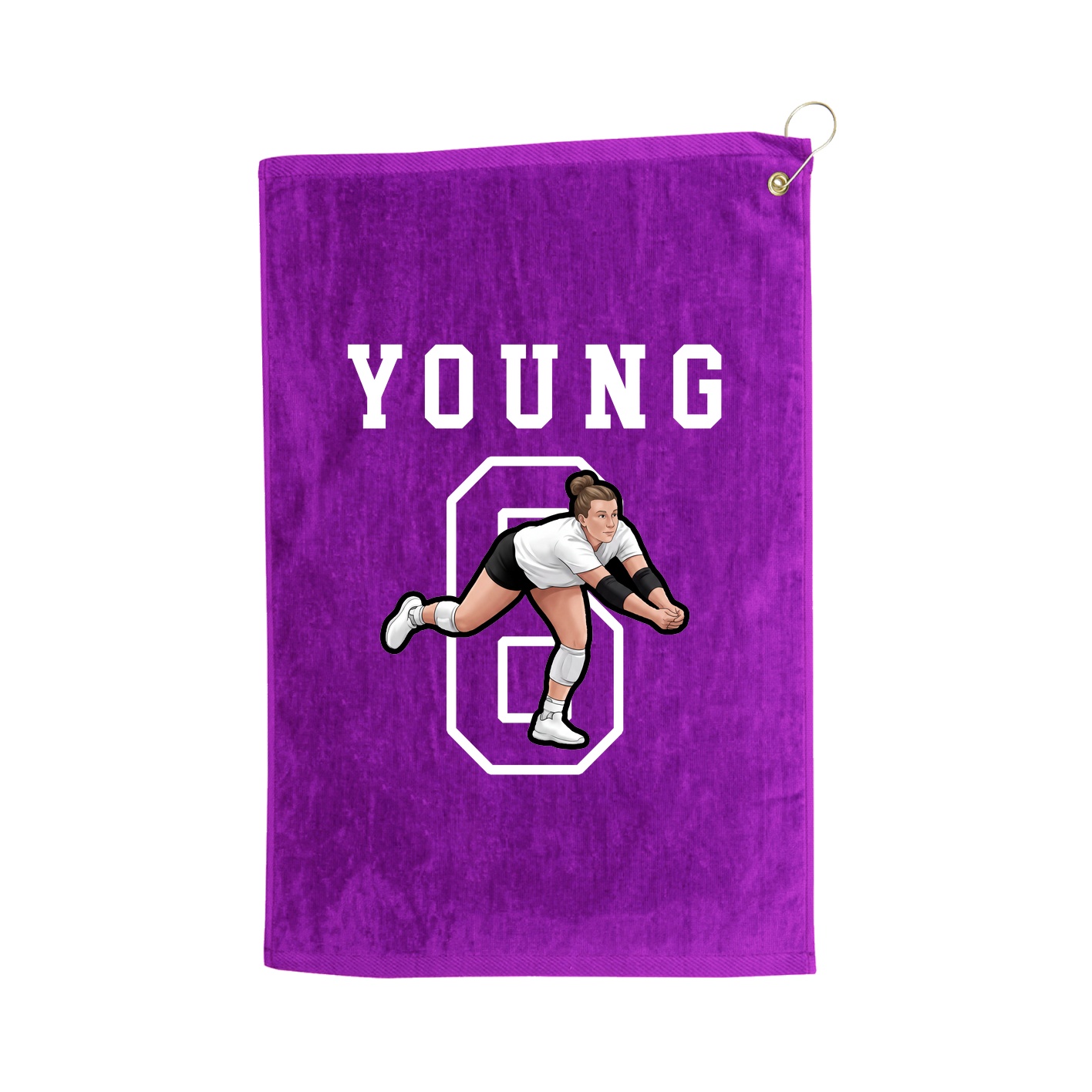 Golf Towel — Shirsey in Purple