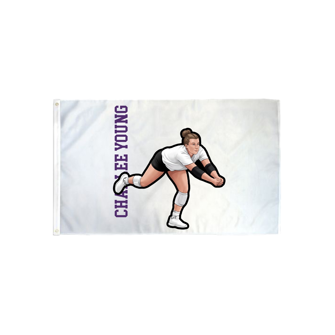 3x5 Flag — Name Vertical in Classic