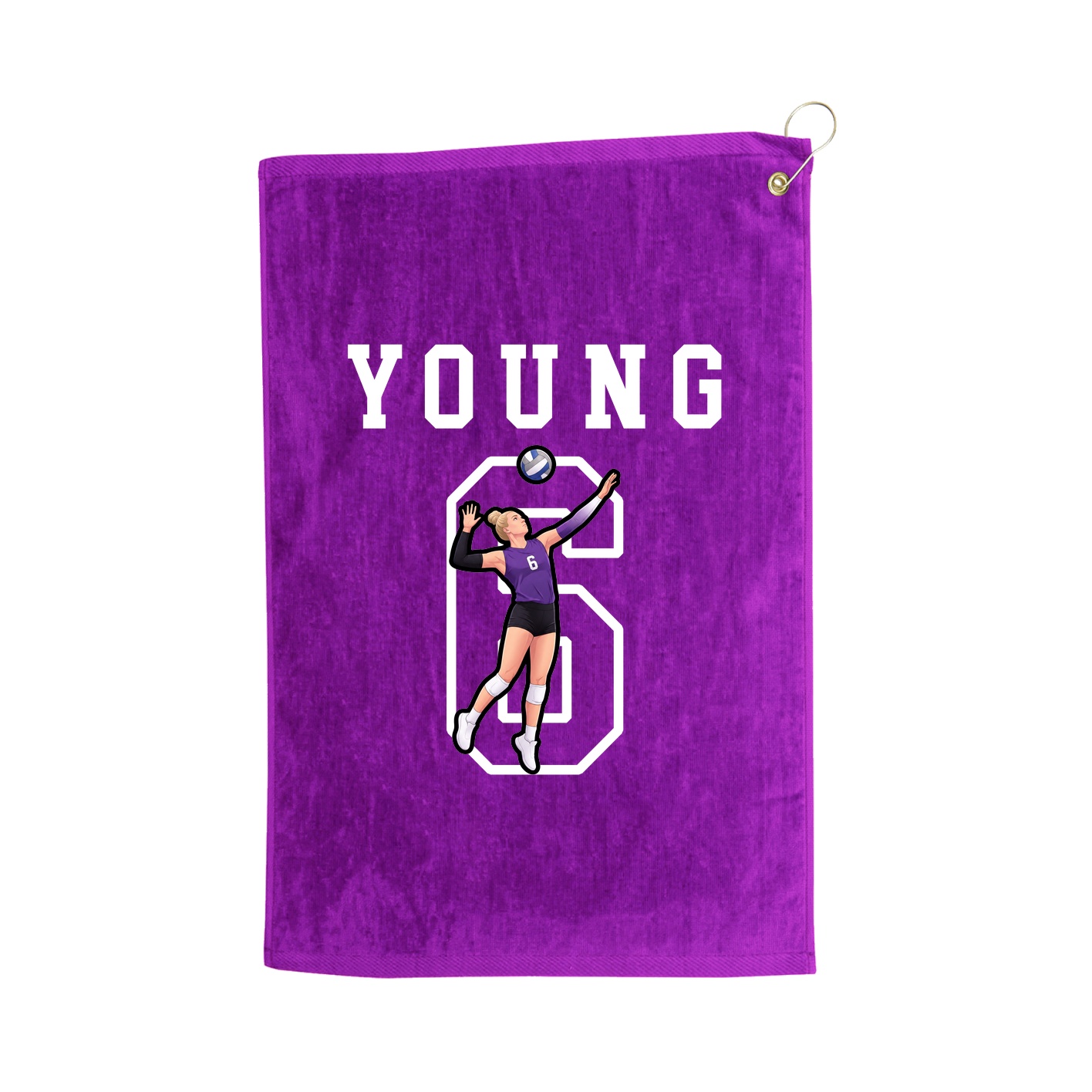 Golf Towel — Shirsey in Purple