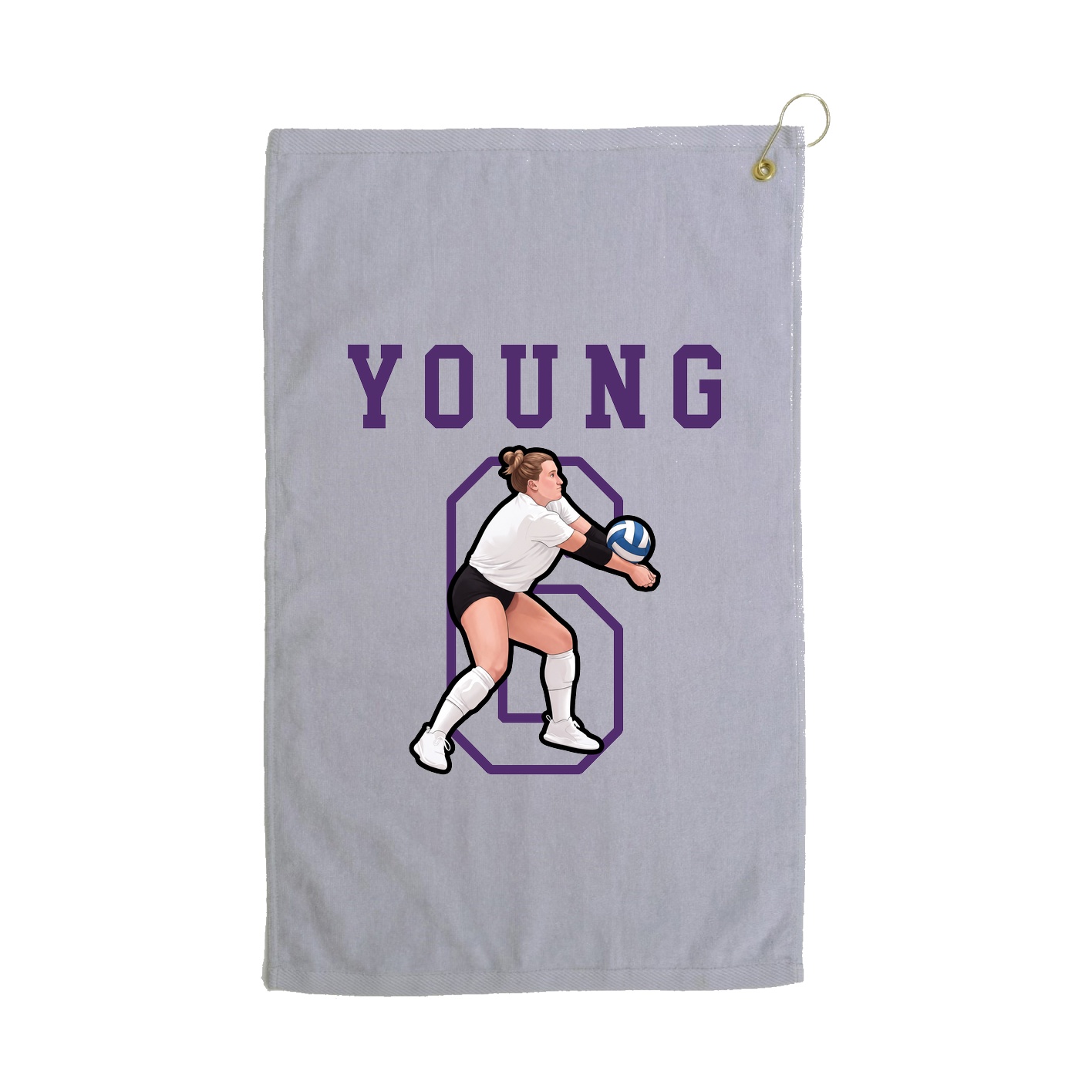 Golf Towel — Shirsey in Grey