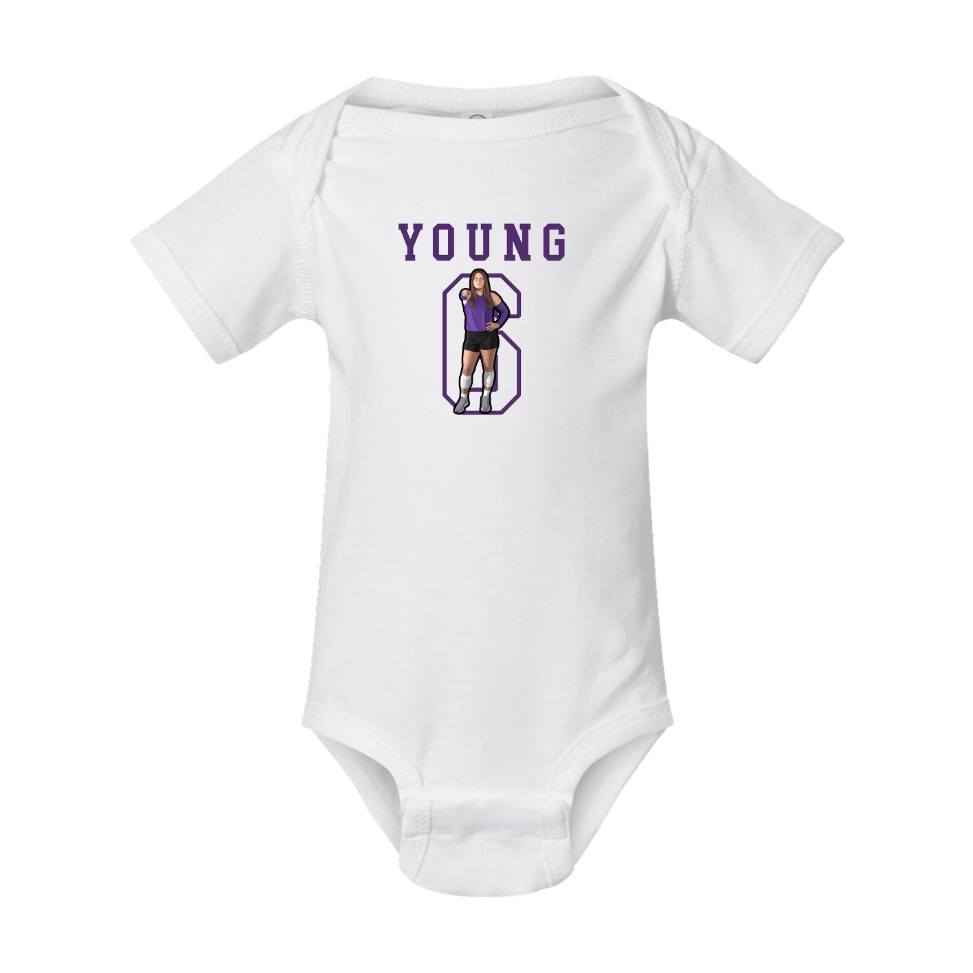 Baby Onesie — Shirsey in White