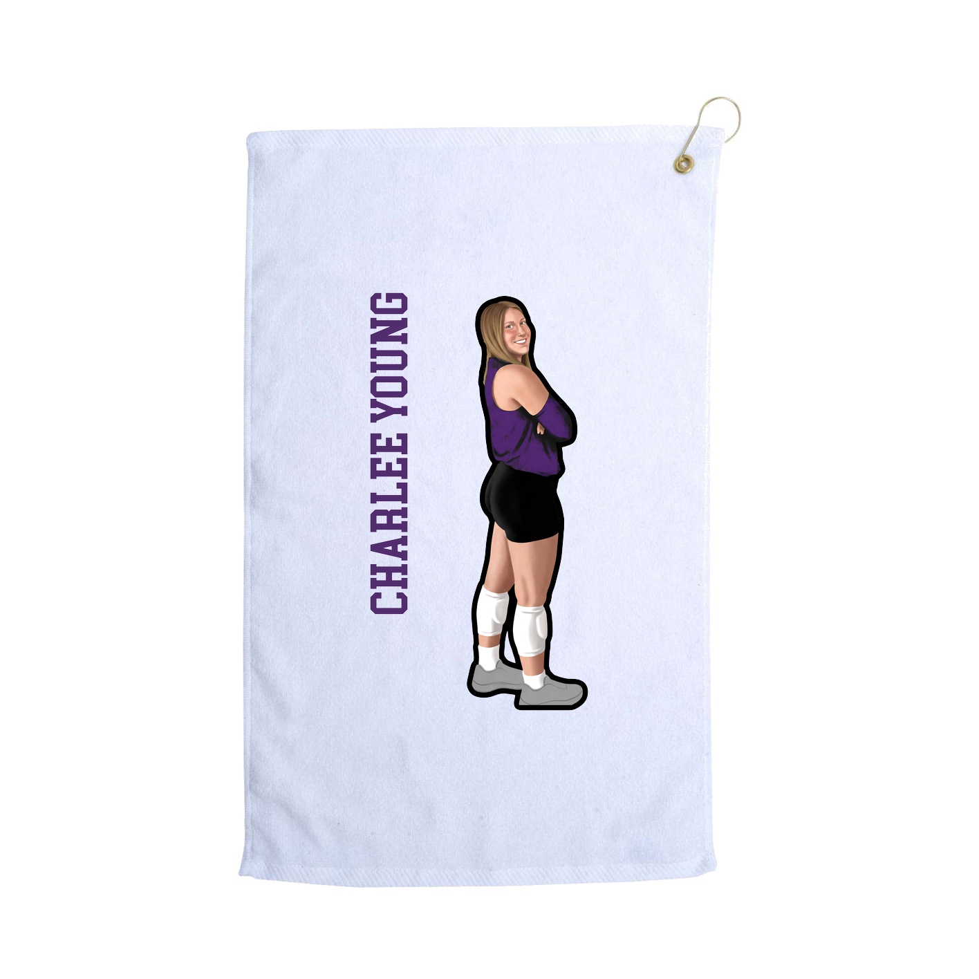 Terry Velour Golf Towel