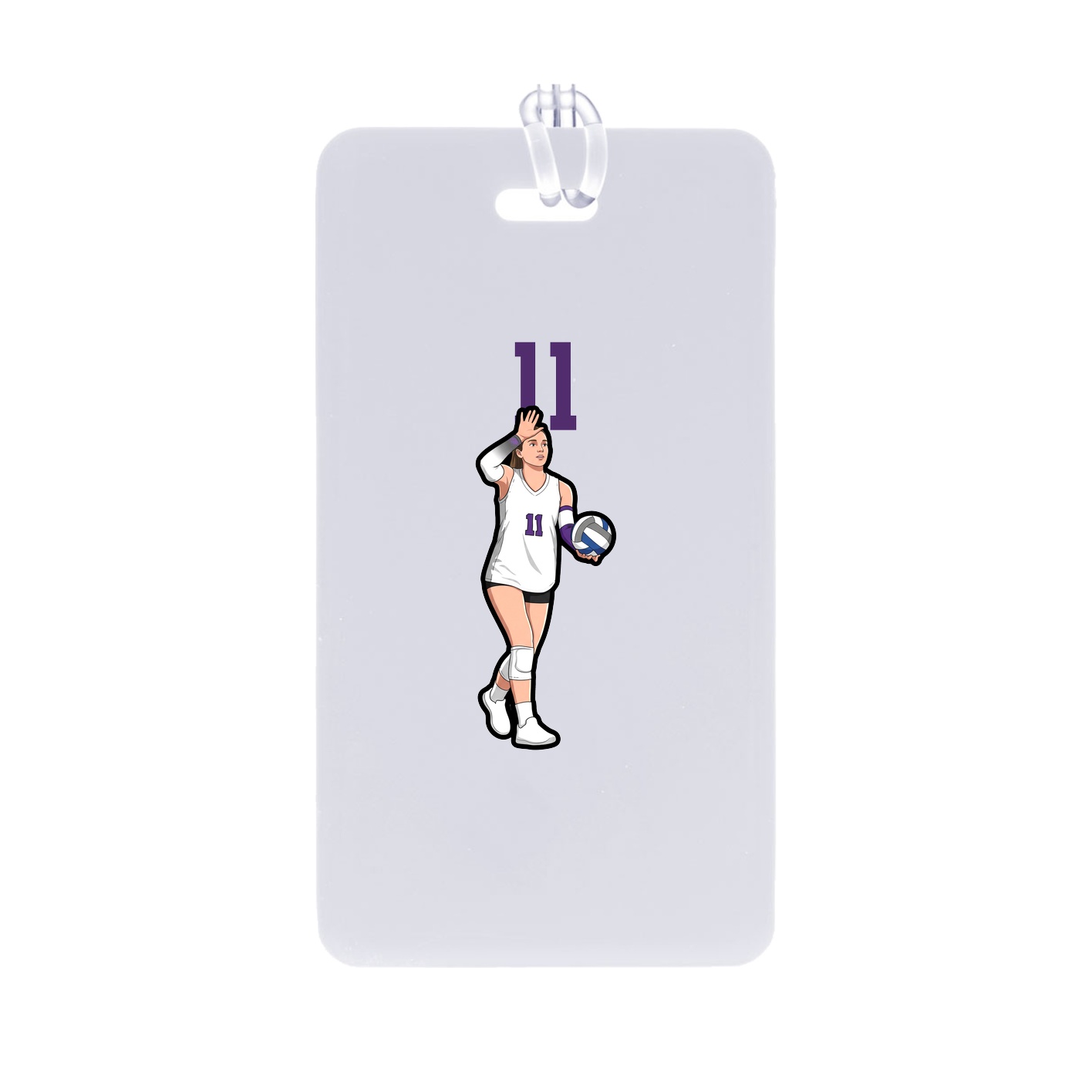 Bag Tag — Number Top in Classic