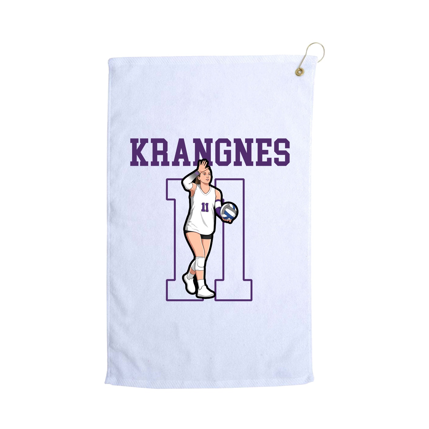 Golf Towel — Shirsey in White