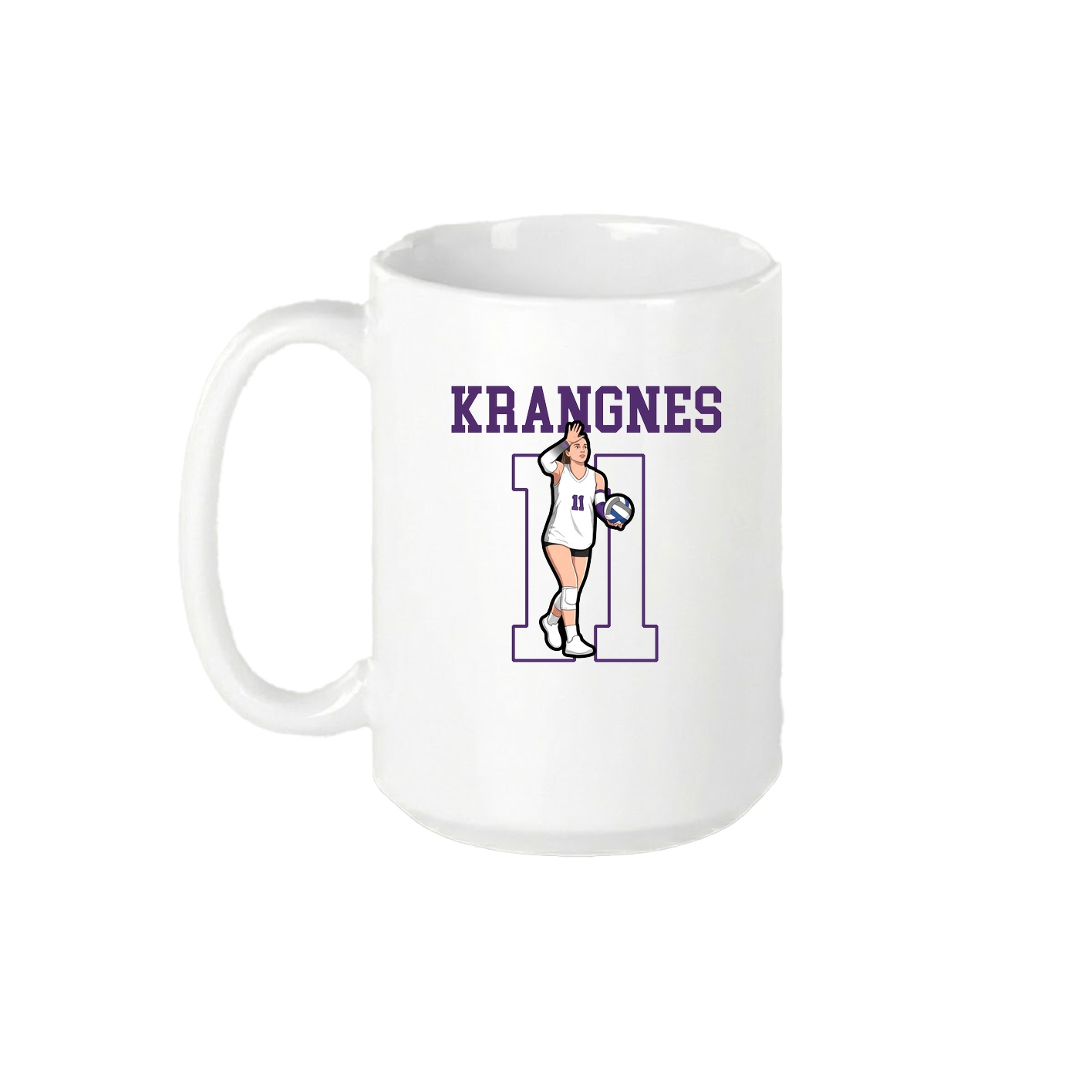 15oz Coffee Mug — Shirsey in White