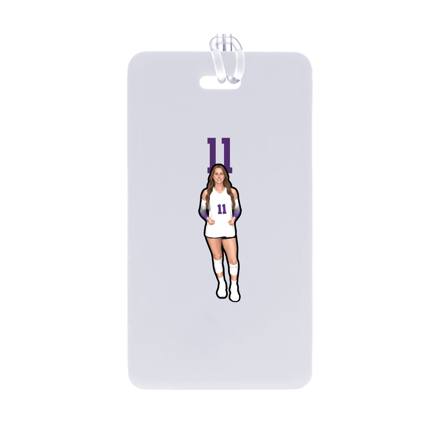 Bag Tag — Number Top in Classic