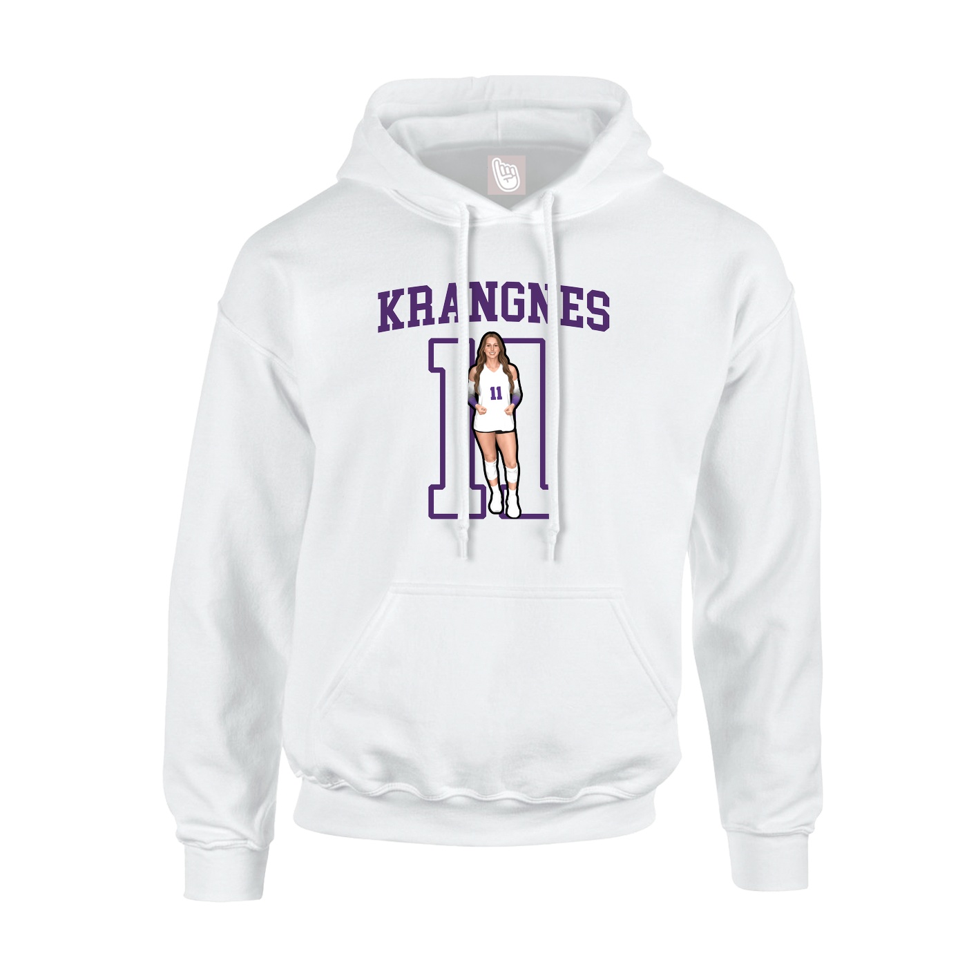 Youth Hoodie — Shirsey in White