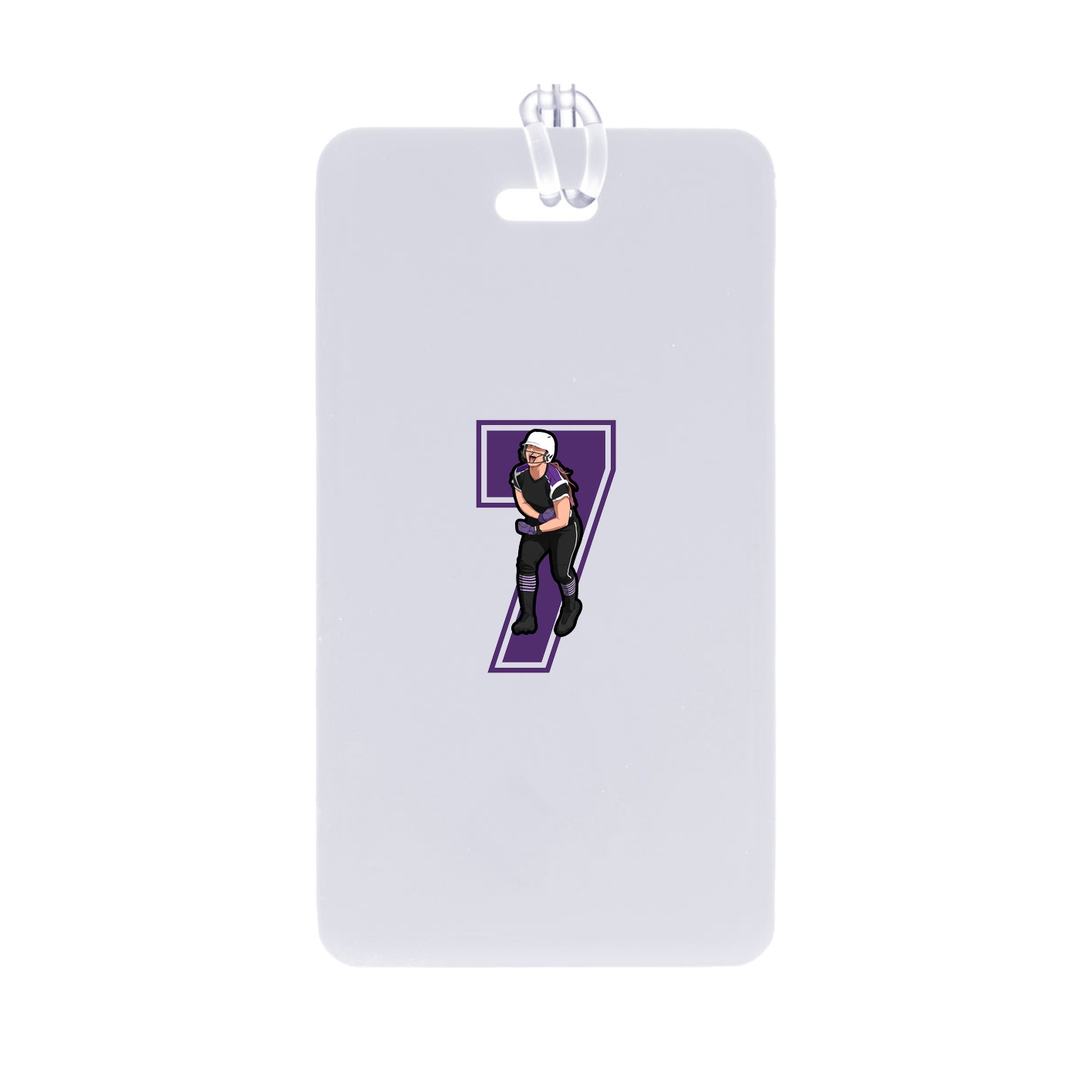 Bag Tag — Number in Classic