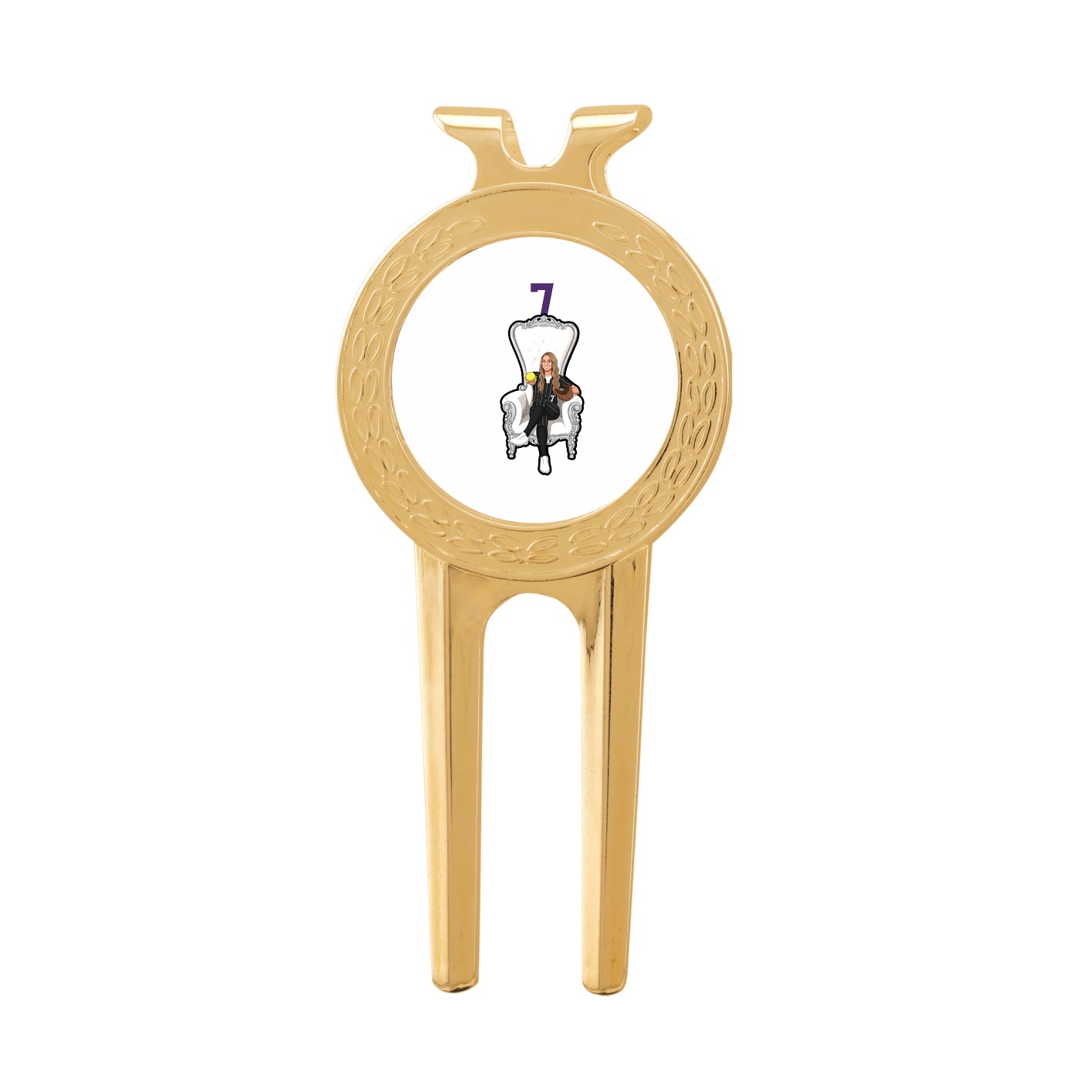 Divot Tool with Ball Marker — Number Top in Classic