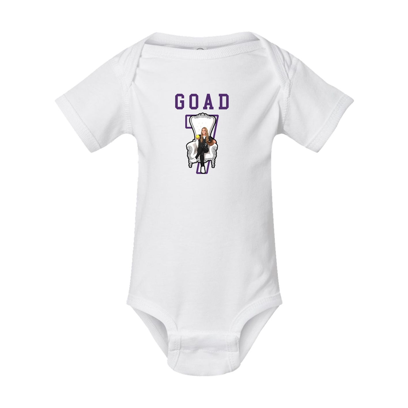 Baby Onesie — Shirsey in White