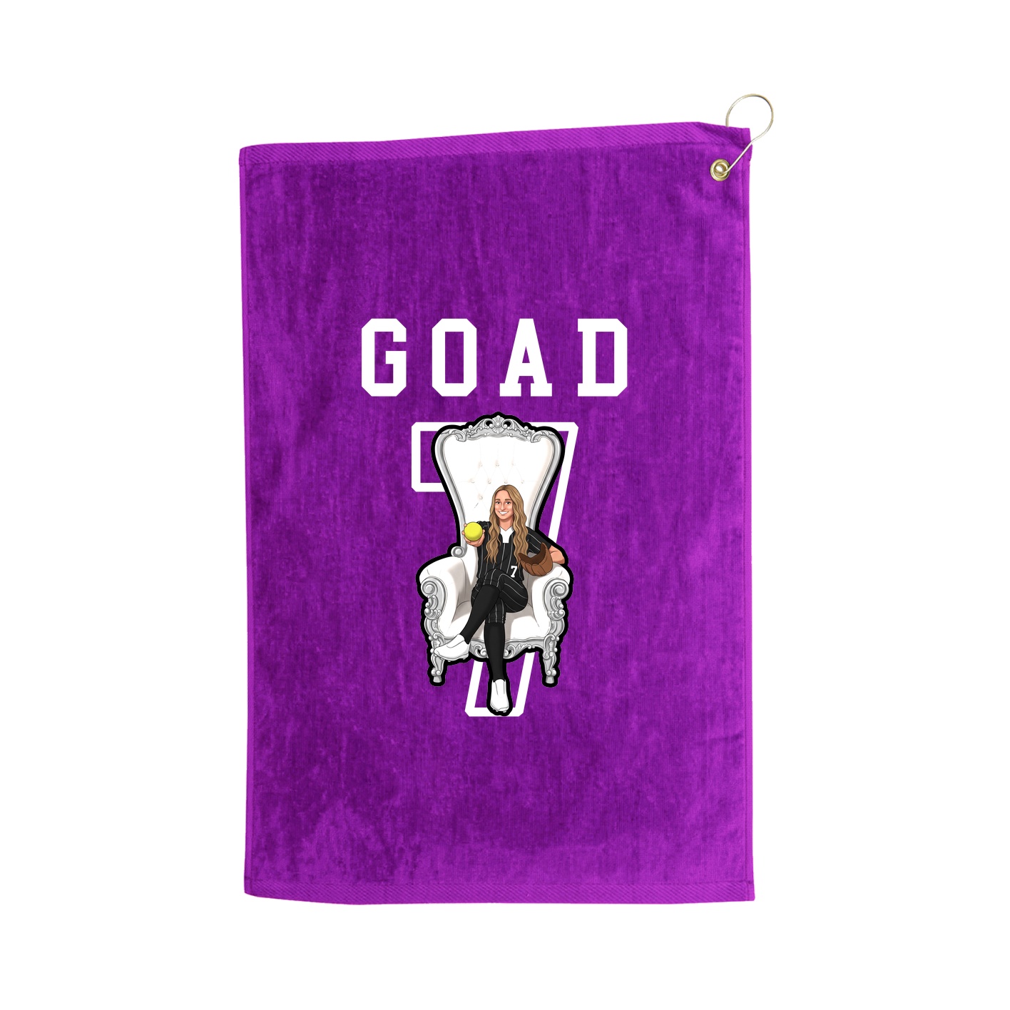 Golf Towel — Shirsey in Purple