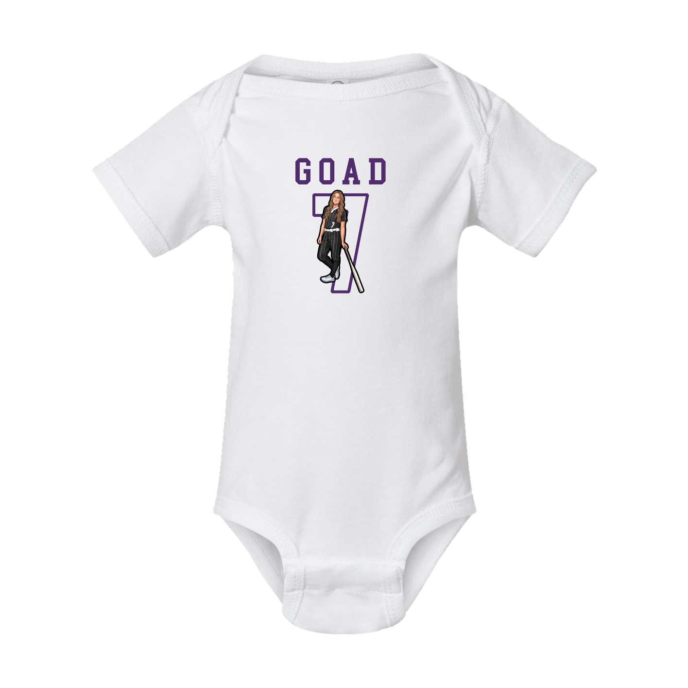 Baby Onesie — Shirsey in White