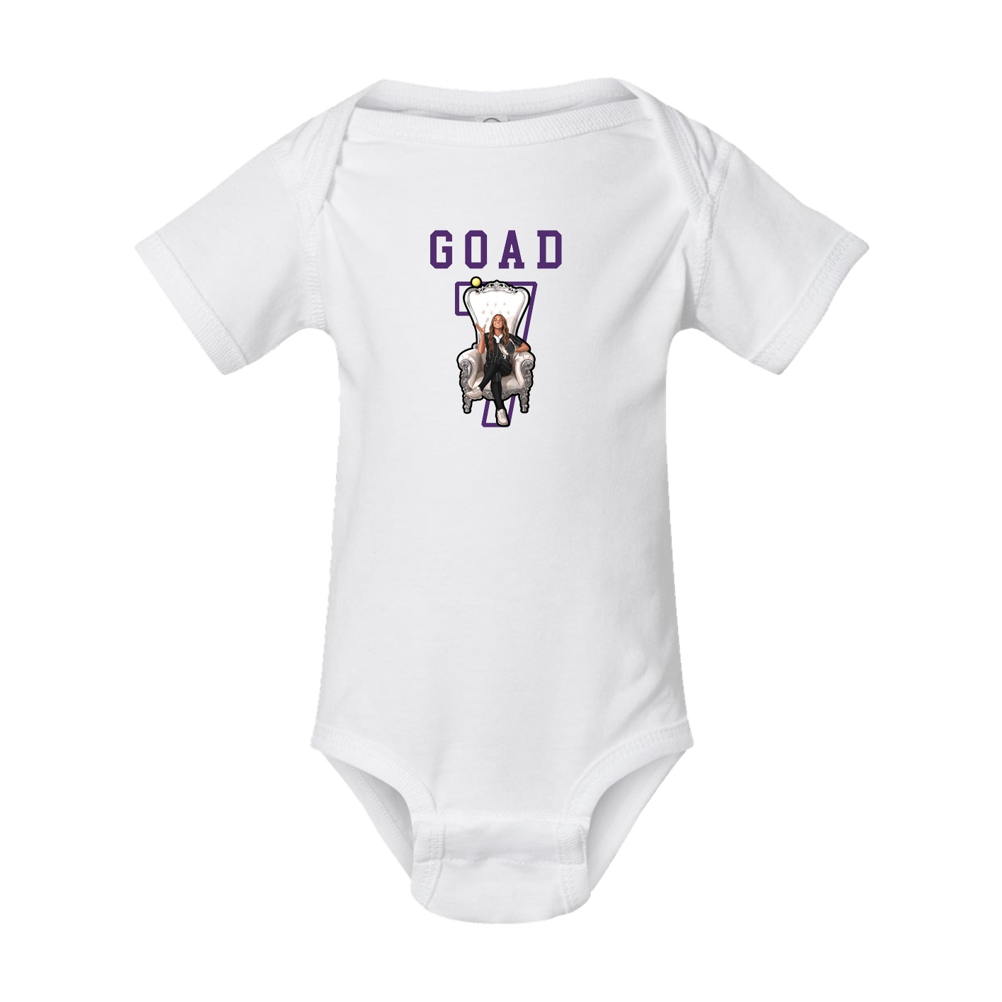 Baby Onesie — Shirsey in White
