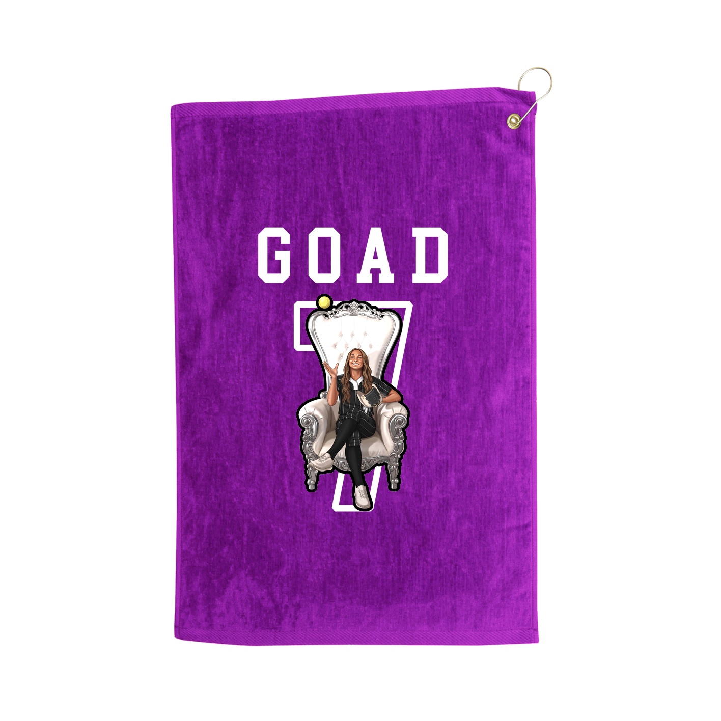 Golf Towel — Shirsey in Purple