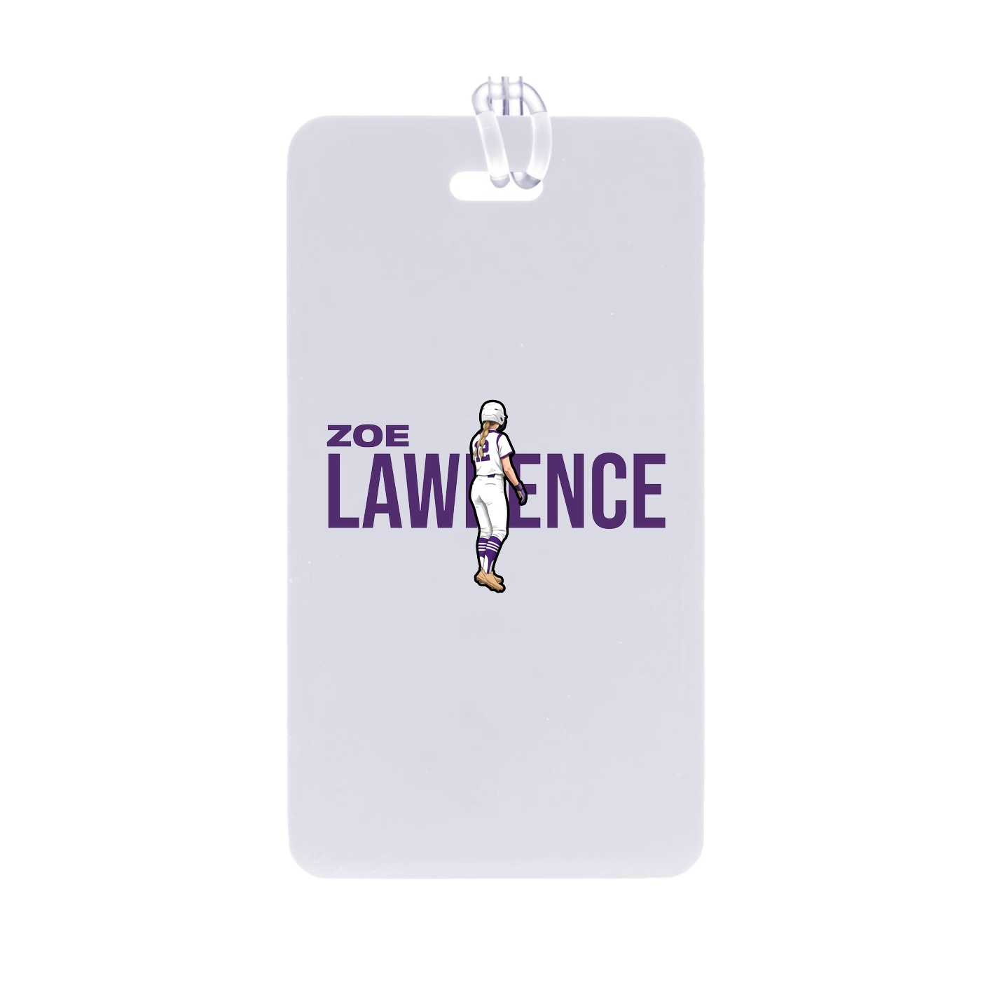 Bag Tag — Player Name in Classic