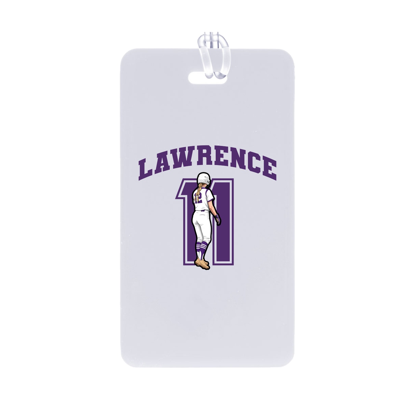 Bag Tag — Number in Classic