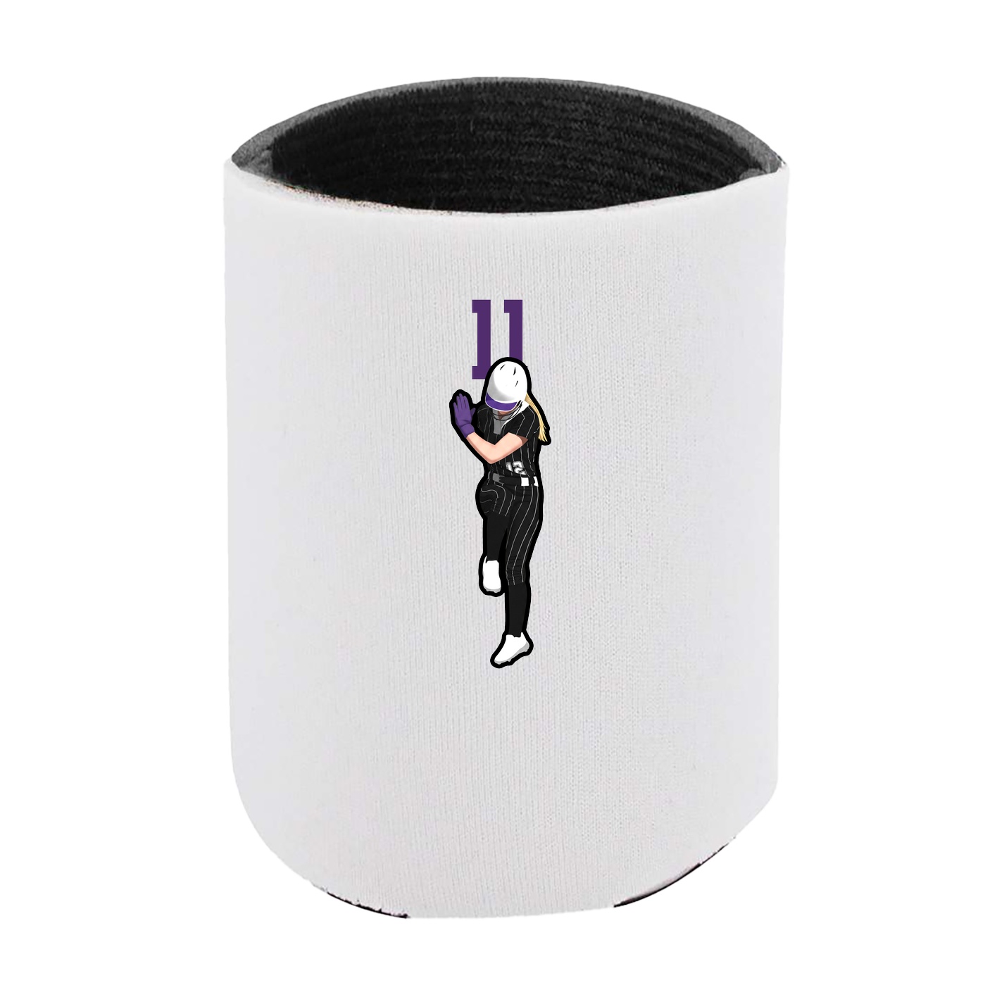 Can Holder — Number Top in White