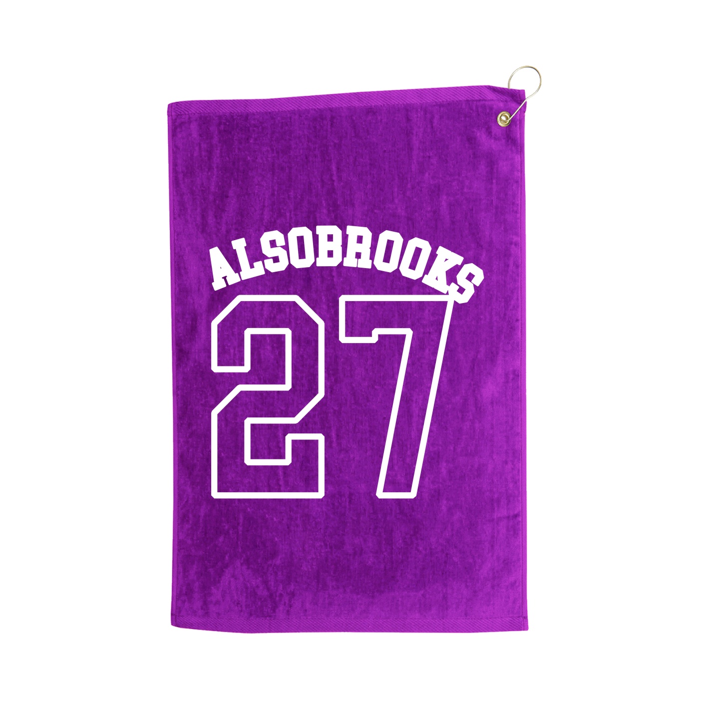 Golf Towel — Shirsey Arch in Purple