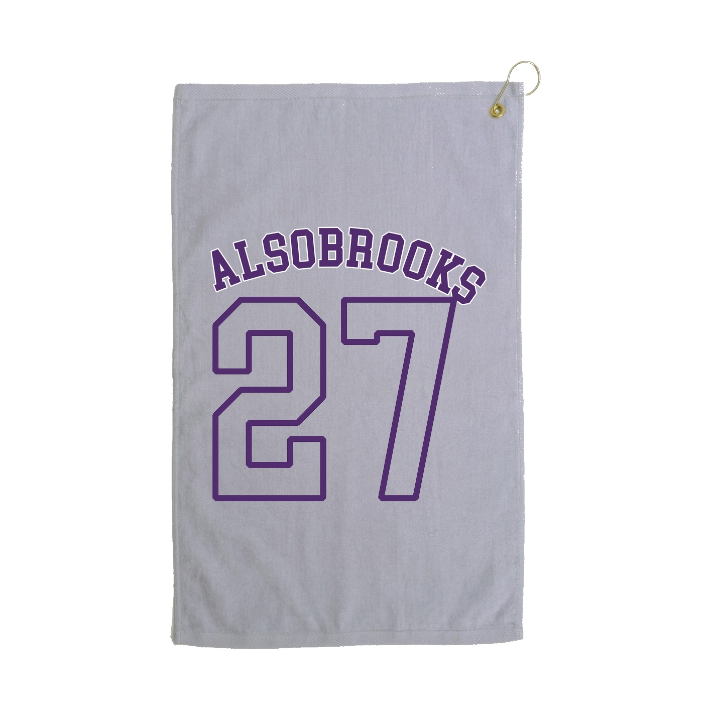 Golf Towel — Shirsey Arch in Grey