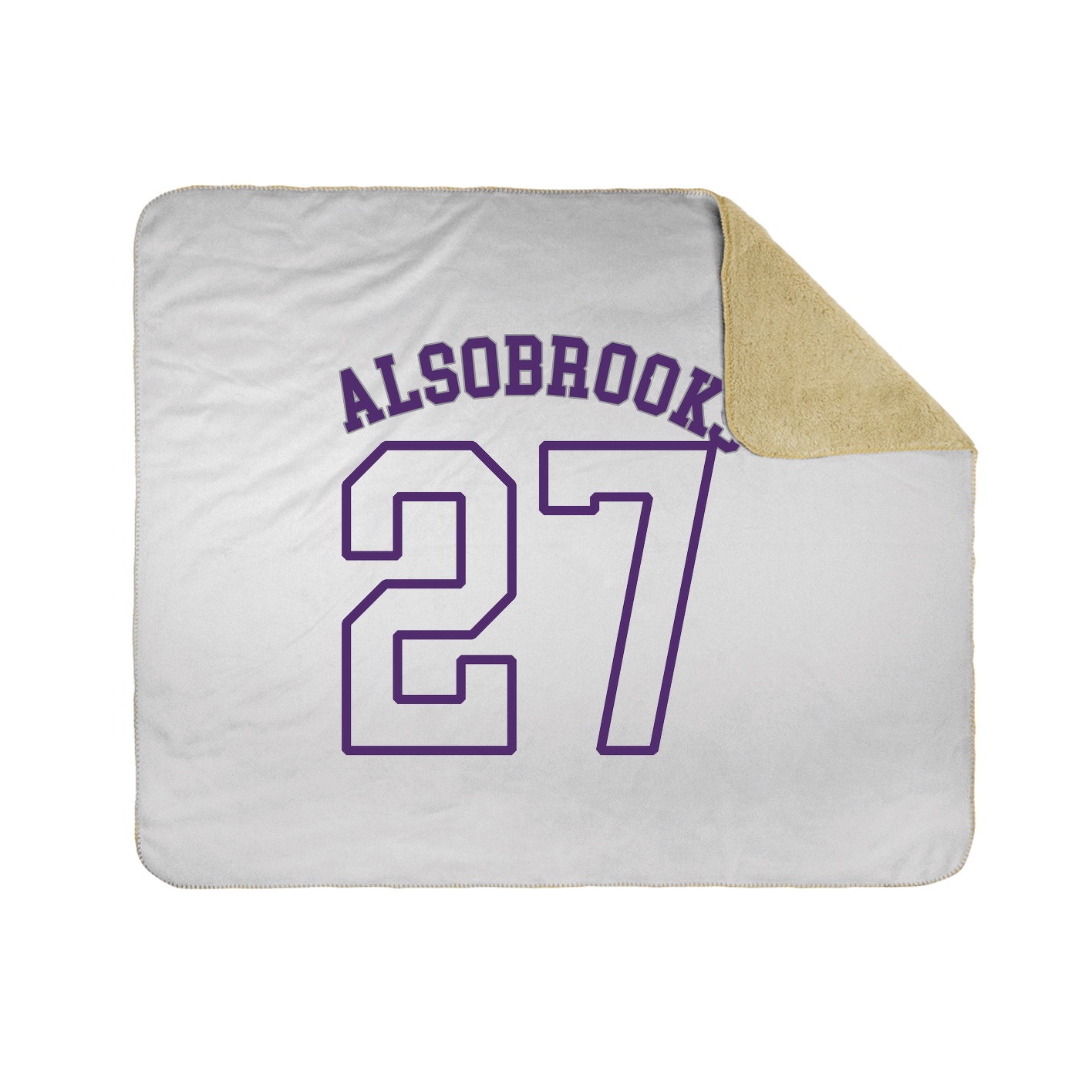 Throw Blanket — Shirsey Arch in White