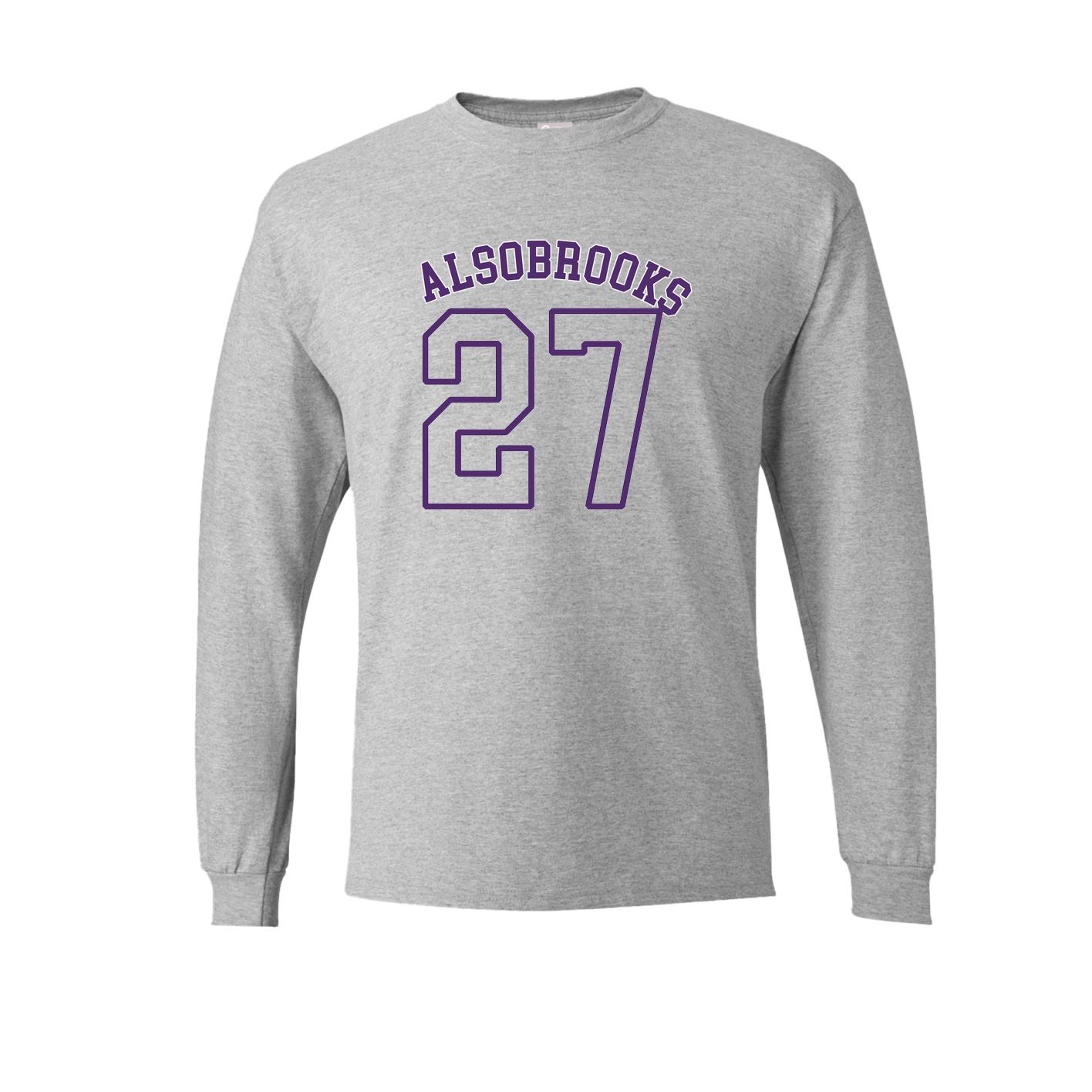 Long Sleeve Tee — Shirsey Arch in Grey