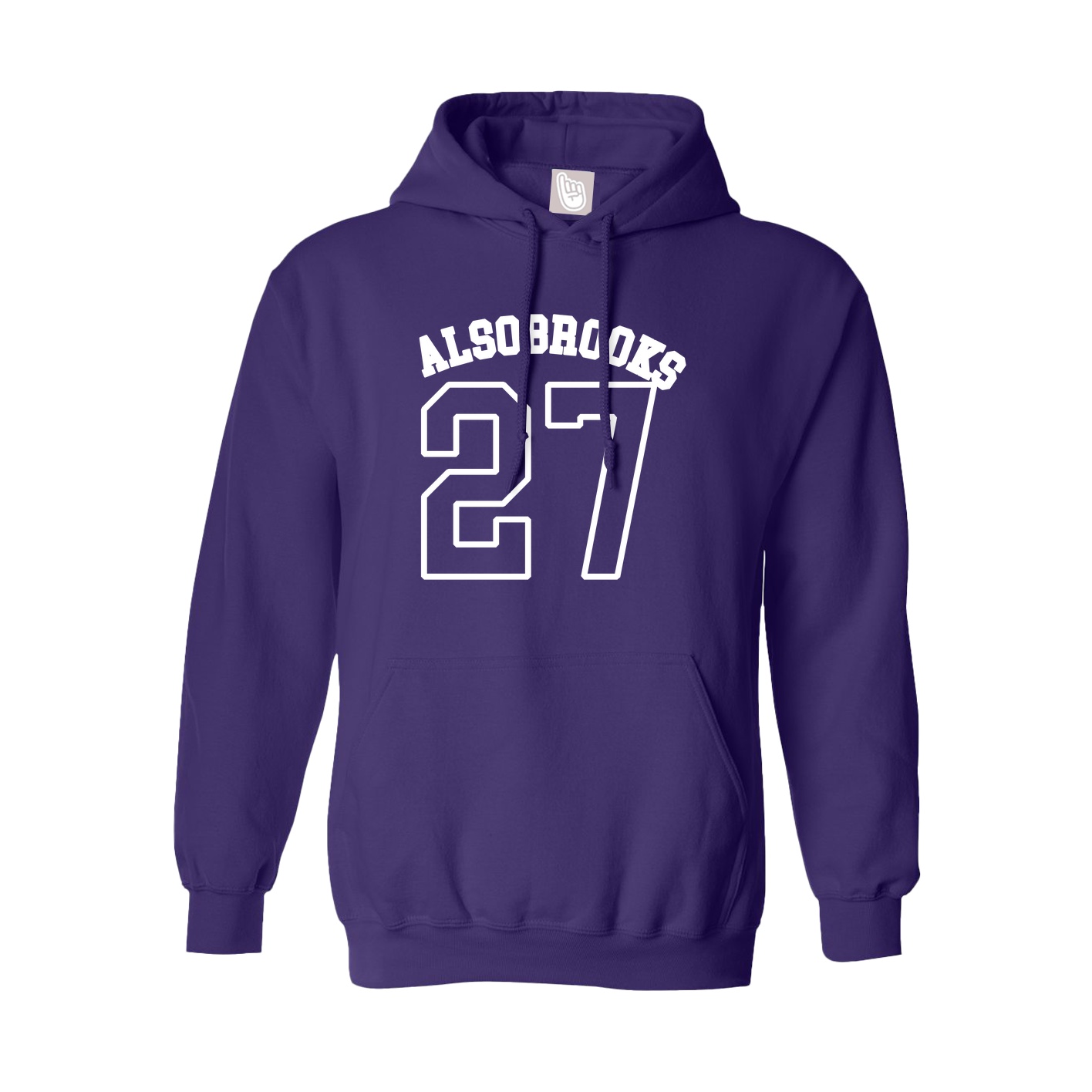 Hoodie — Shirsey Arch in Purple
