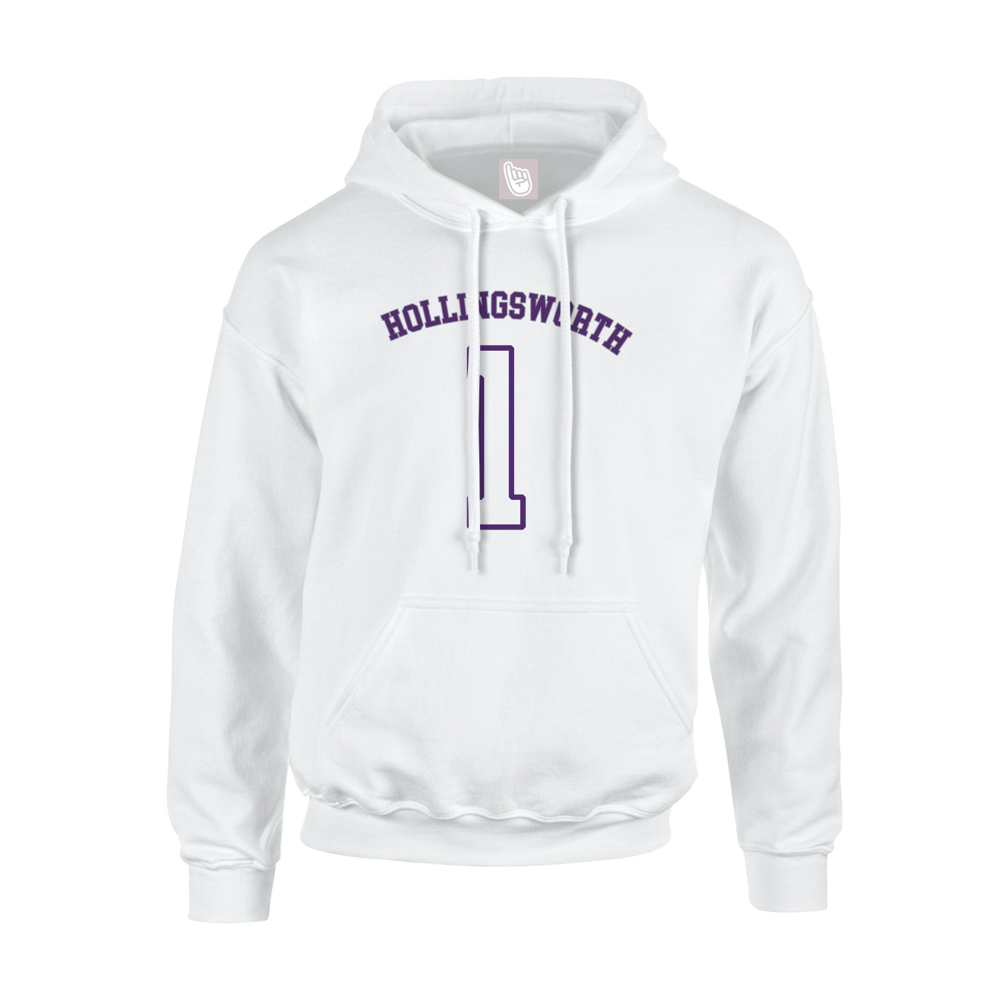 Hoodie — Shirsey Arch in White