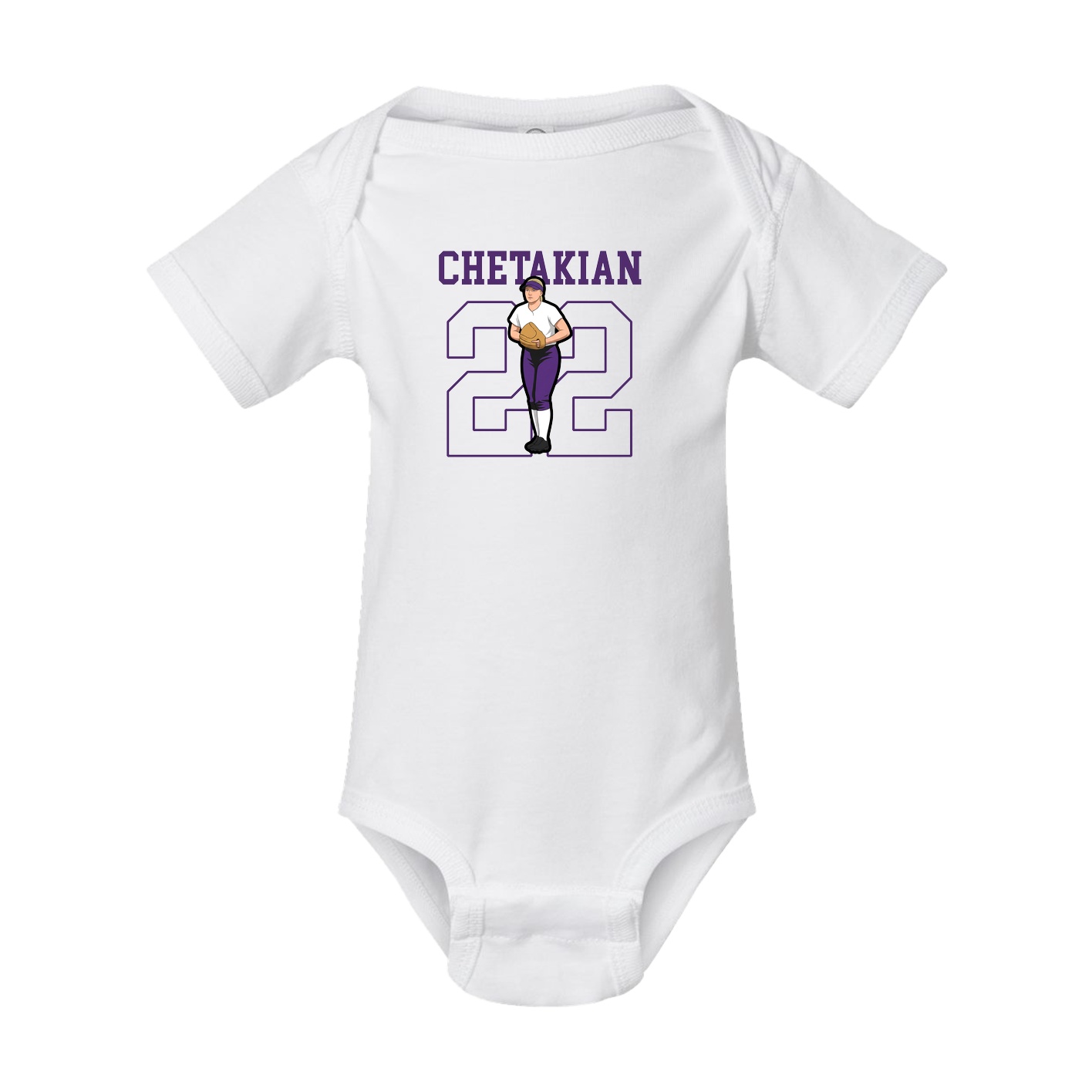 Baby Onesie — Shirsey in White