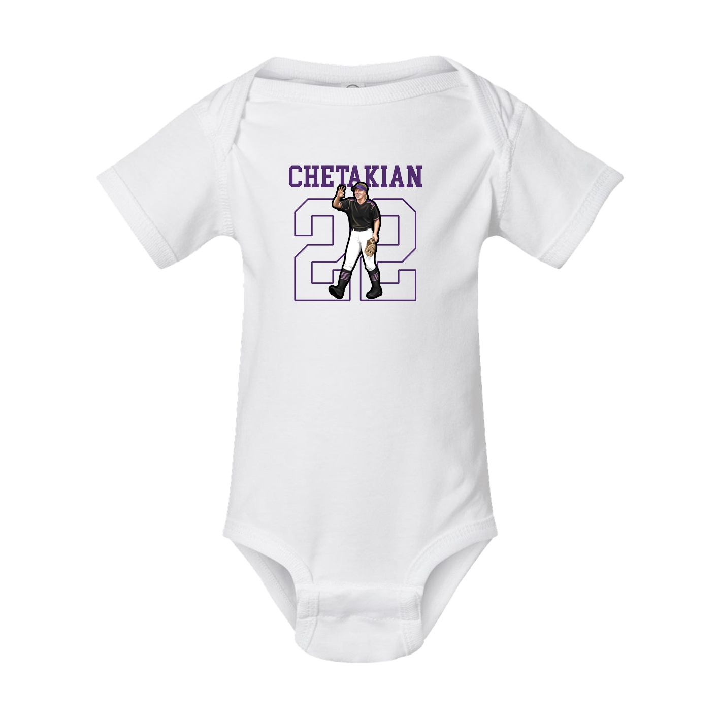 Baby Onesie — Shirsey in White