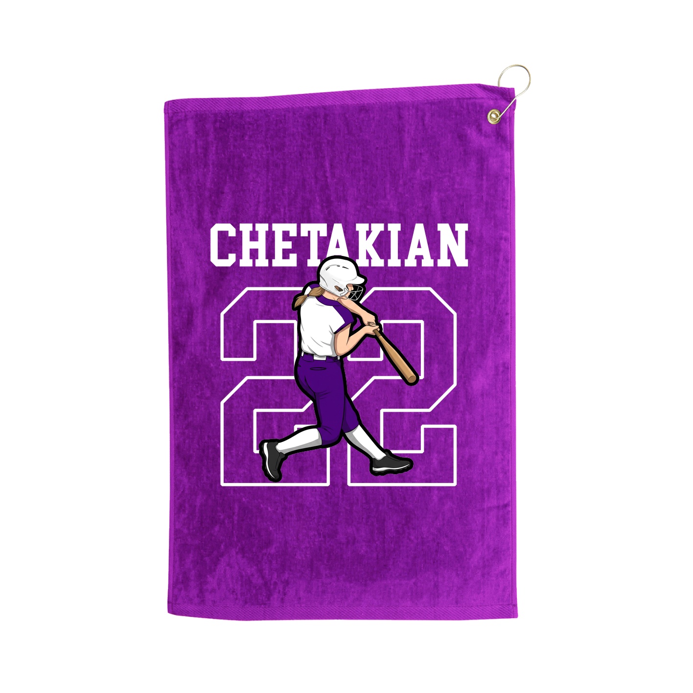 Golf Towel — Shirsey in Purple