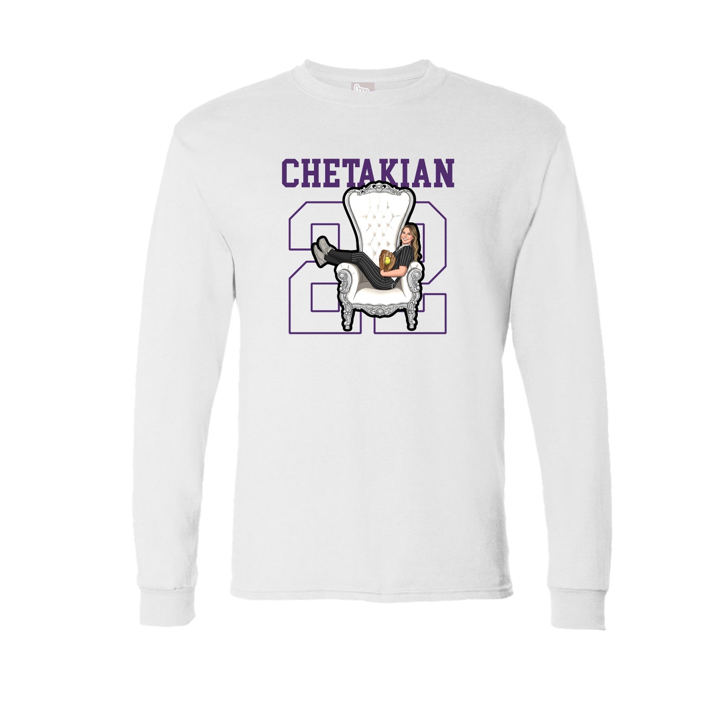 Long Sleeve Tee — Shirsey in White