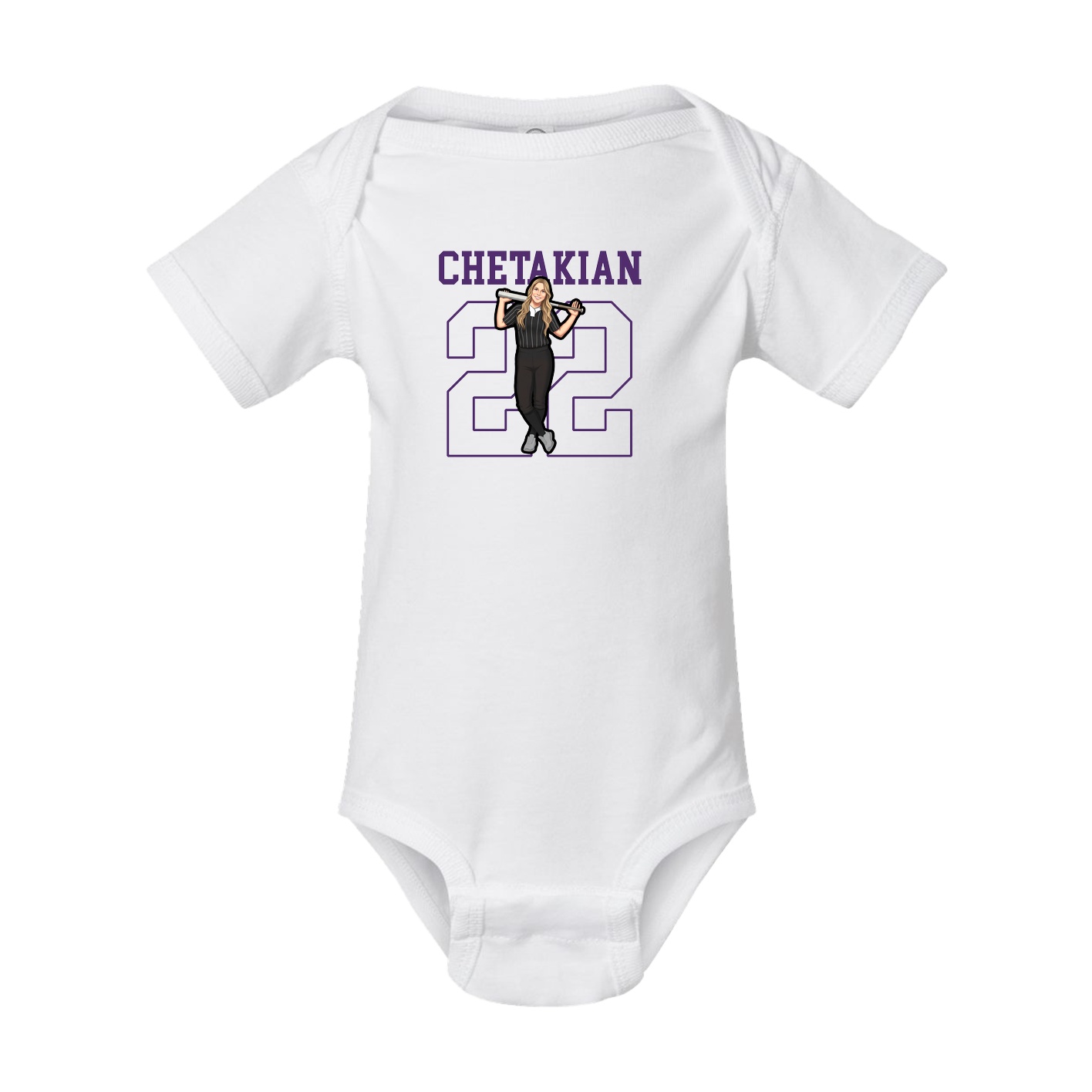 Baby Onesie — Shirsey in White