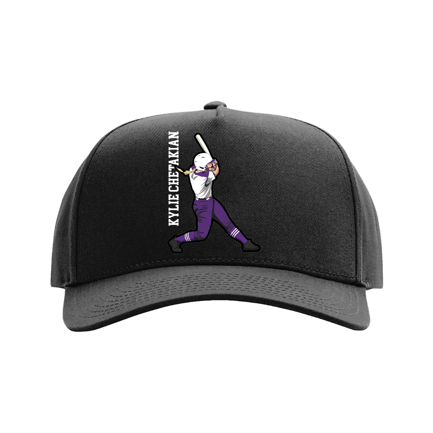 Full Fabric Five-Panel Champ Cap