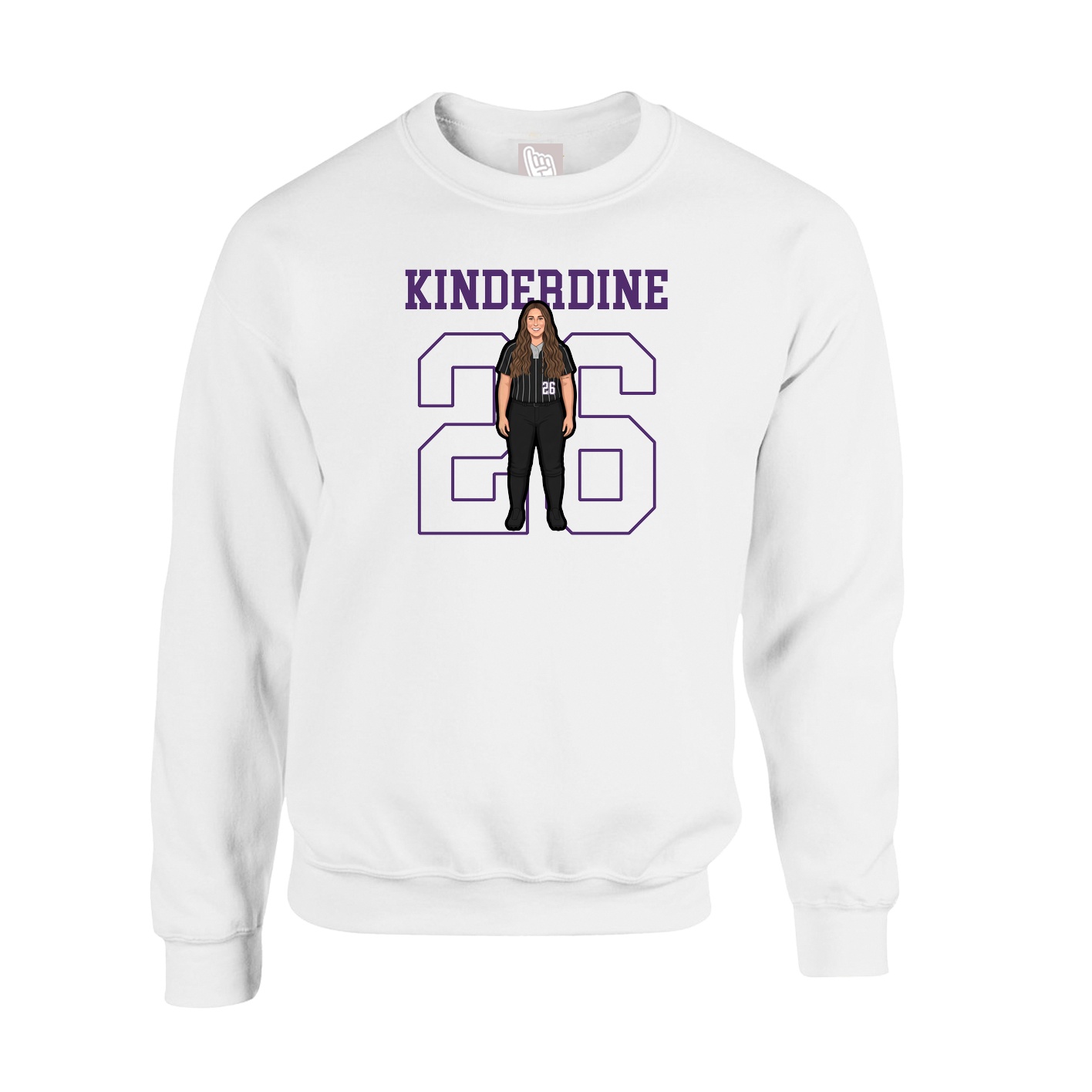 Fleece Crew — Shirsey in White