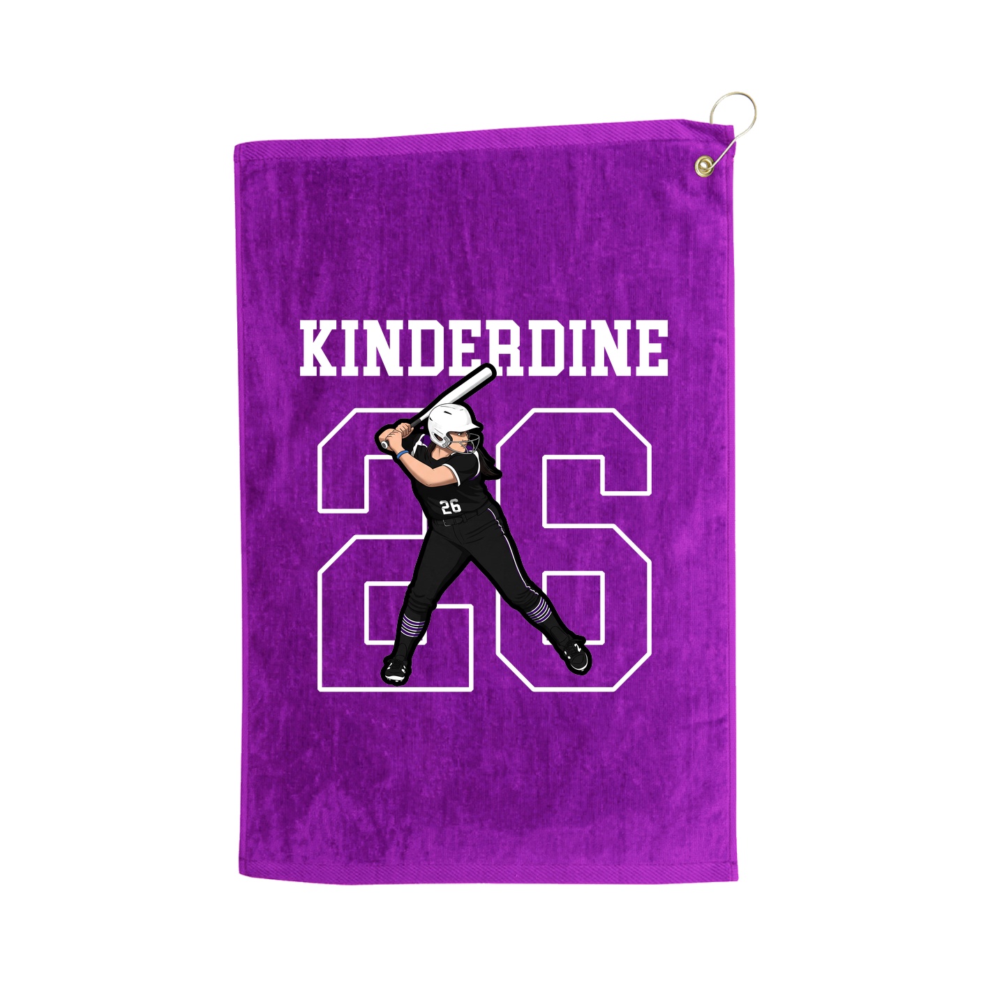 Golf Towel — Shirsey in Purple