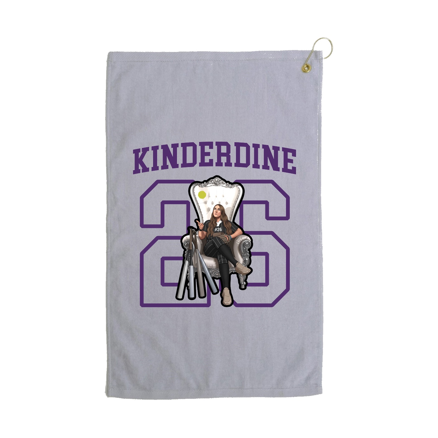 Golf Towel — Shirsey in Grey