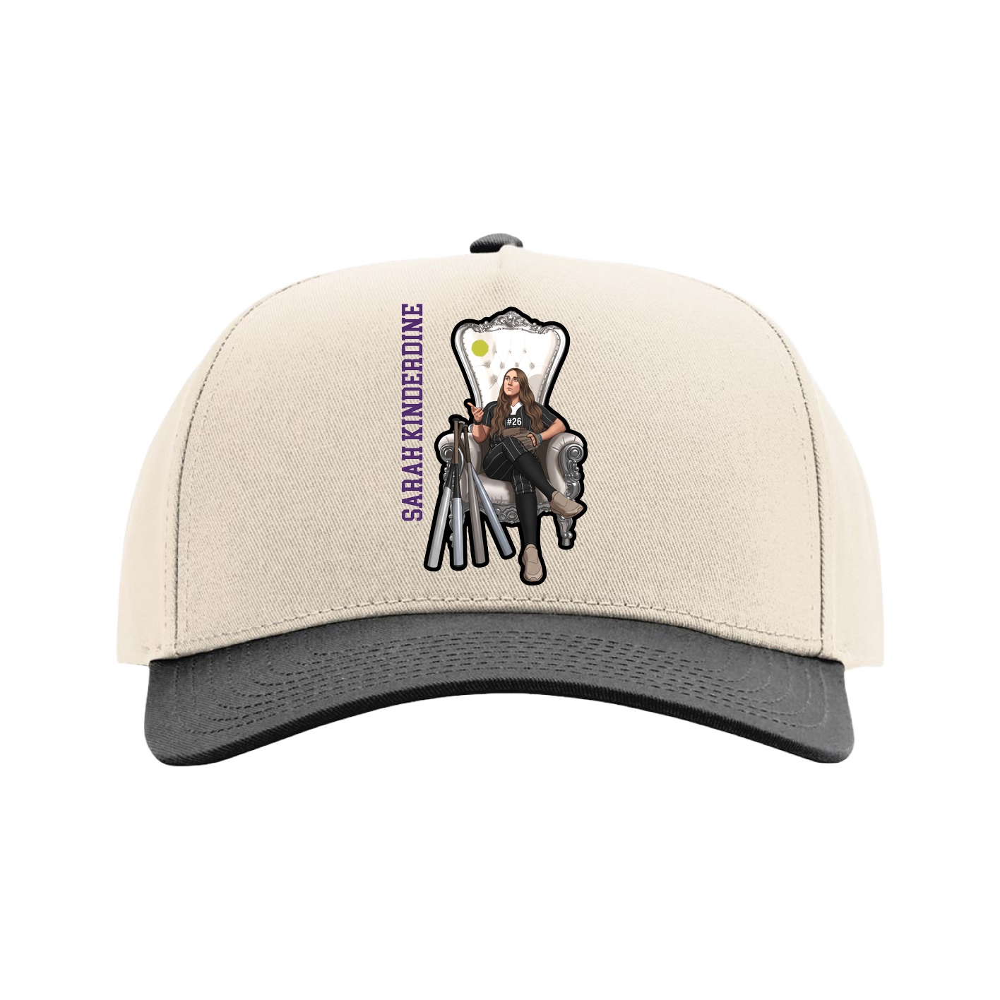 Full Fabric Five-Panel Champ Cap