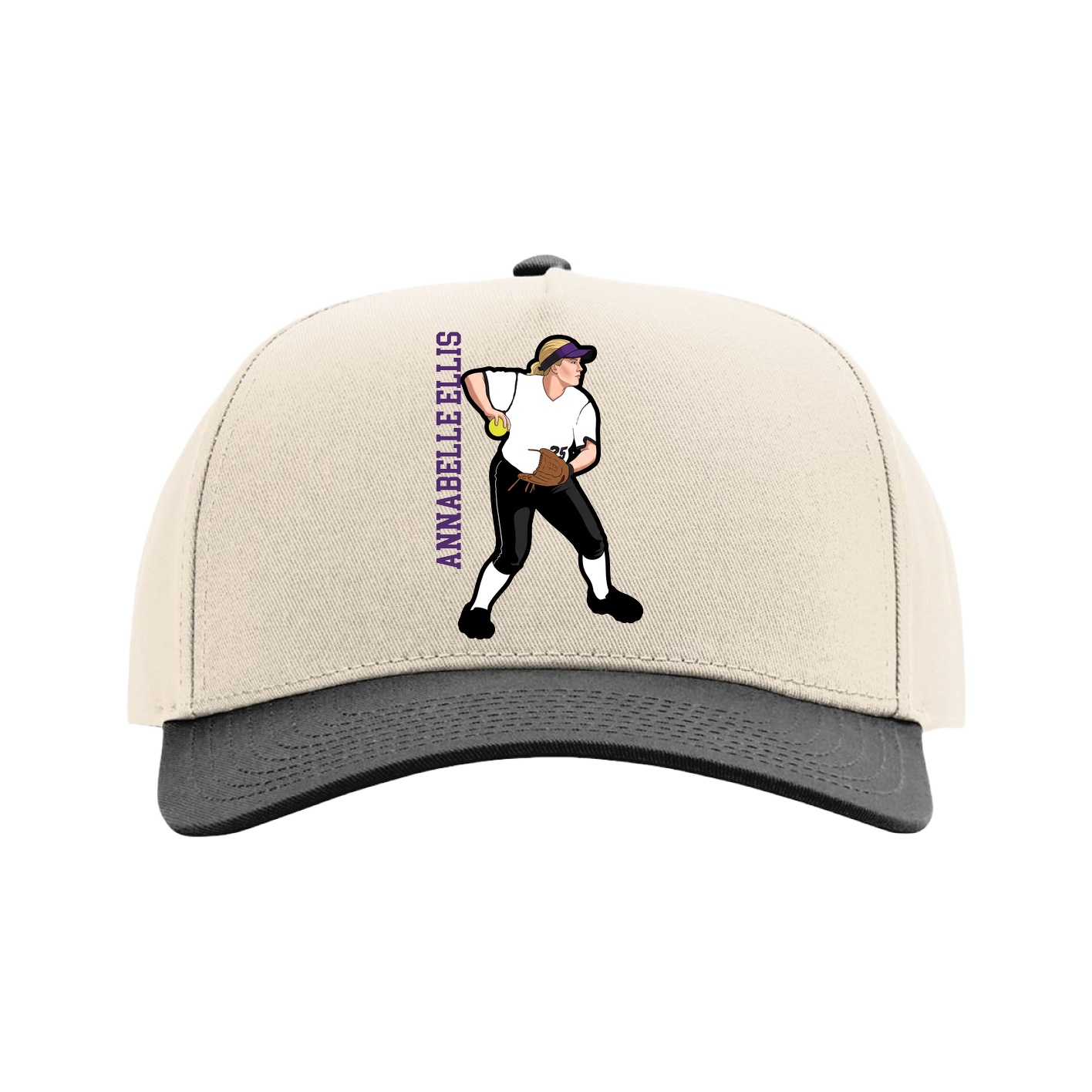 Full Fabric Five-Panel Champ Cap