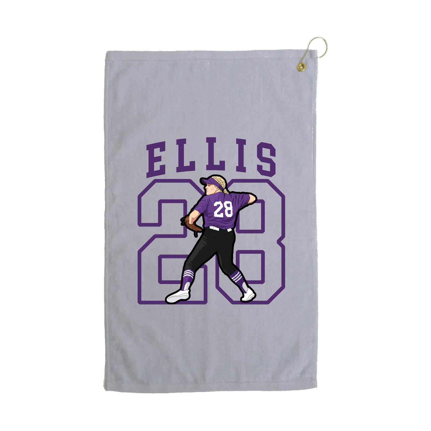 Terry Velour Golf Towel