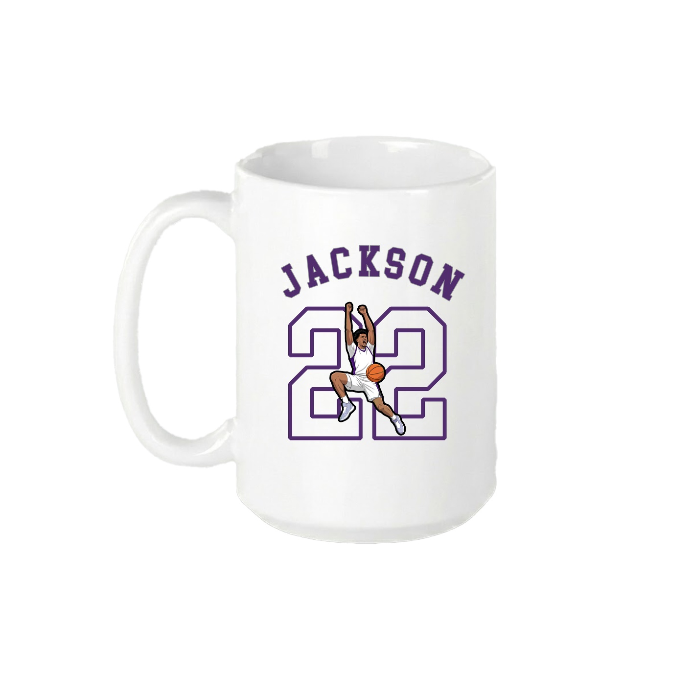 15oz Coffee Mug — Shirsey Arch in White