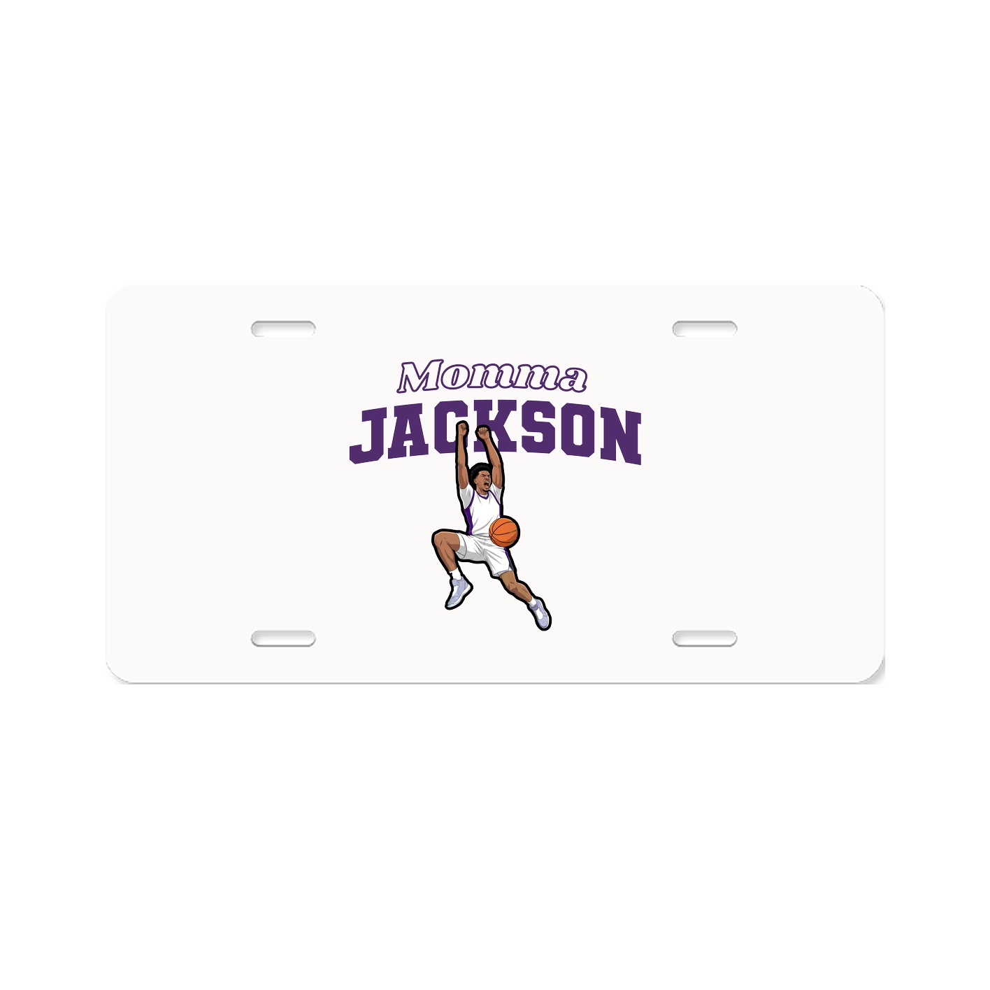 License Plate — Mothers Day Block in Classic