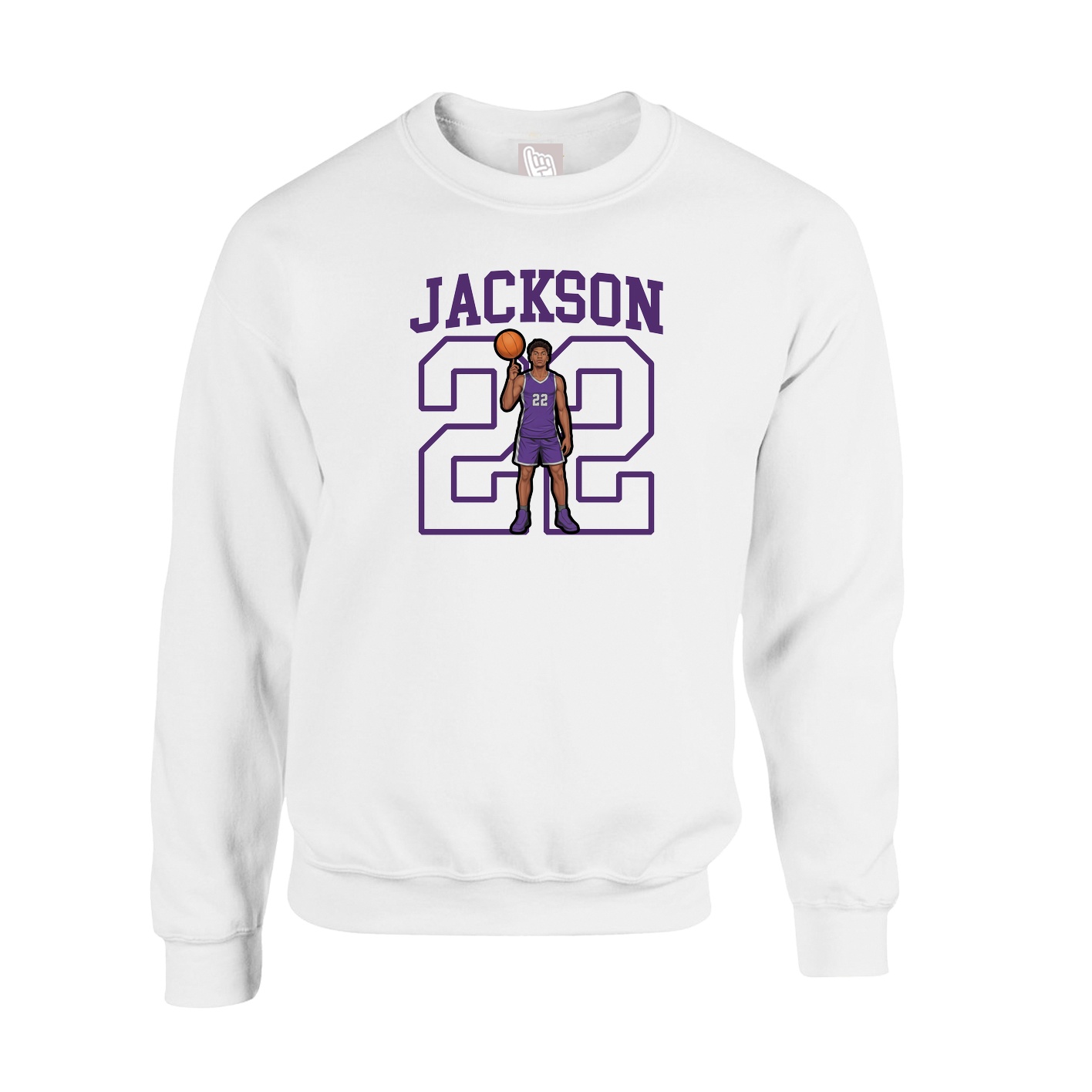 Fleece Crew — Shirsey in White
