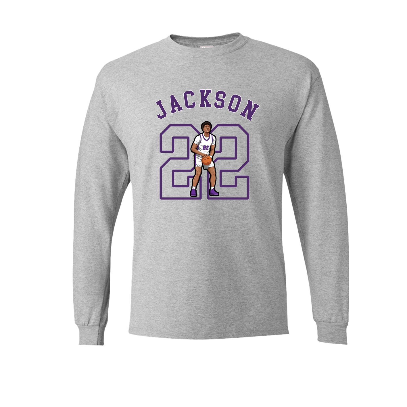 Long Sleeve Tee — Shirsey Arch in Grey