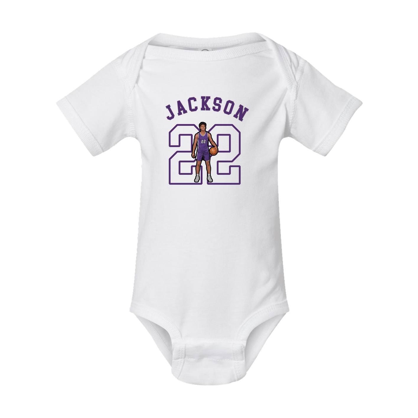 Baby Onesie — Shirsey Arch in White