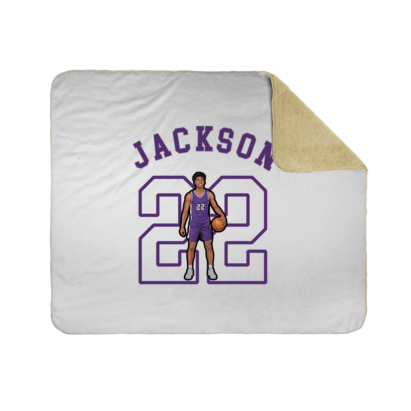 Throw Blanket — Shirsey Arch in White