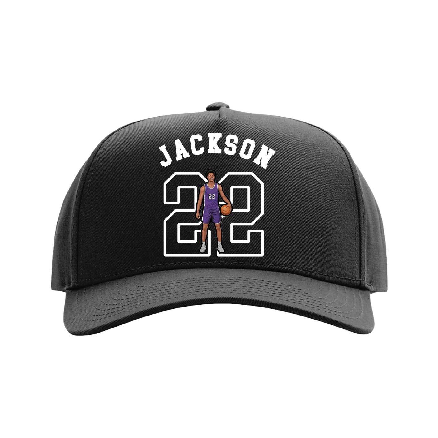 Full Fabric Five-Panel Champ Cap