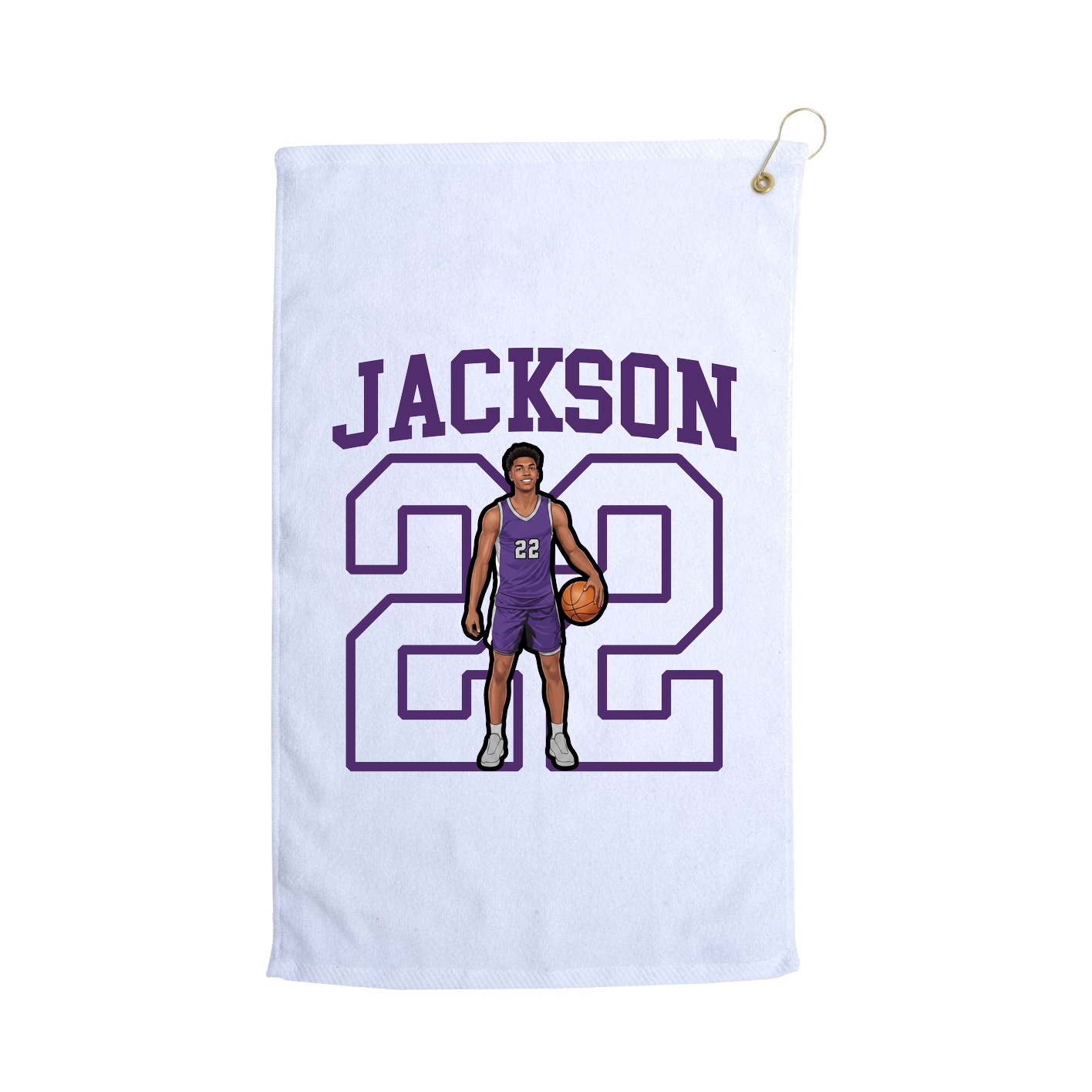 Golf Towel — Shirsey in White