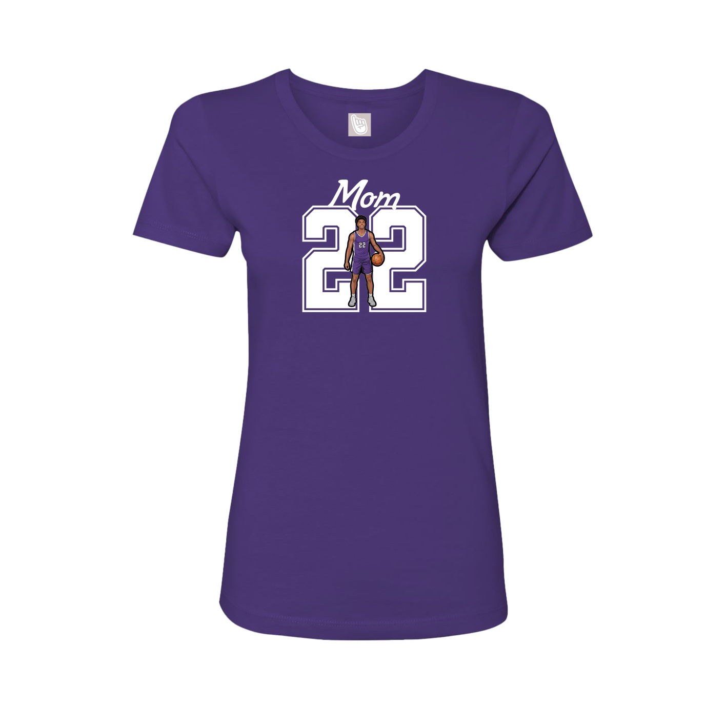 Womens Tee — Mothers Day Shirsey in Purple